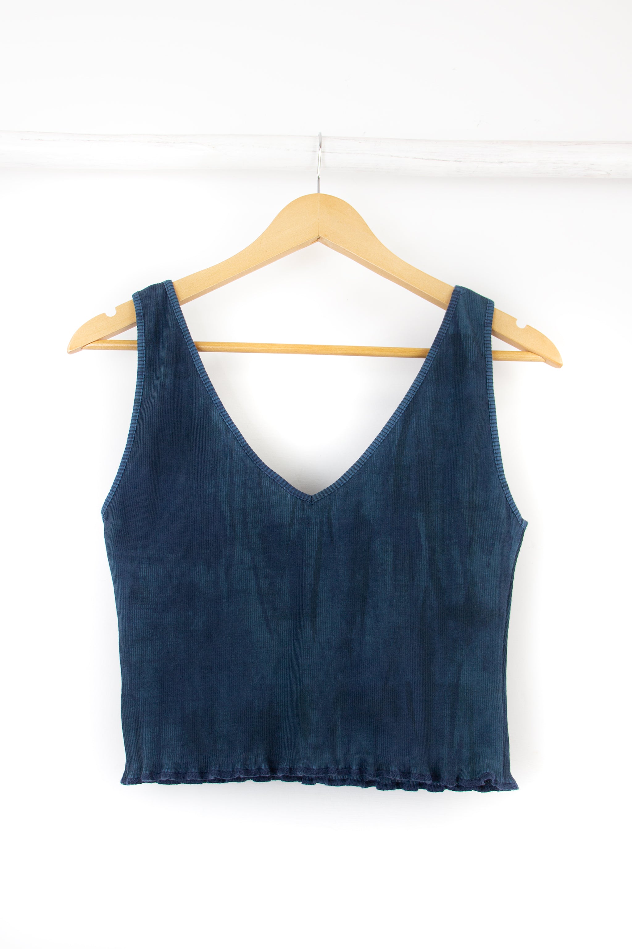 Tania Short Tank Top - Slate - Indi