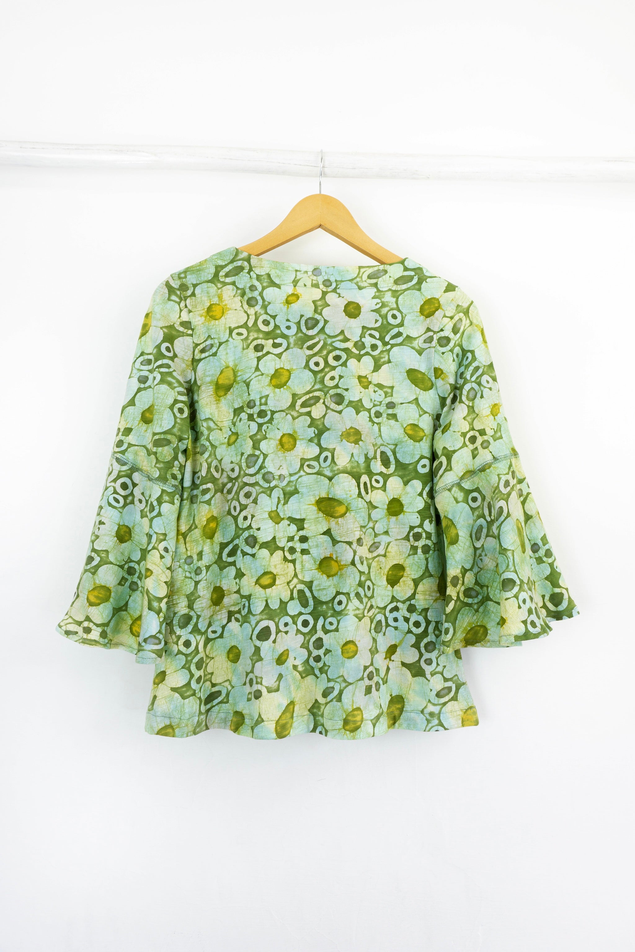 Flare Sleeve Top - 1091 - ALoft - Garden