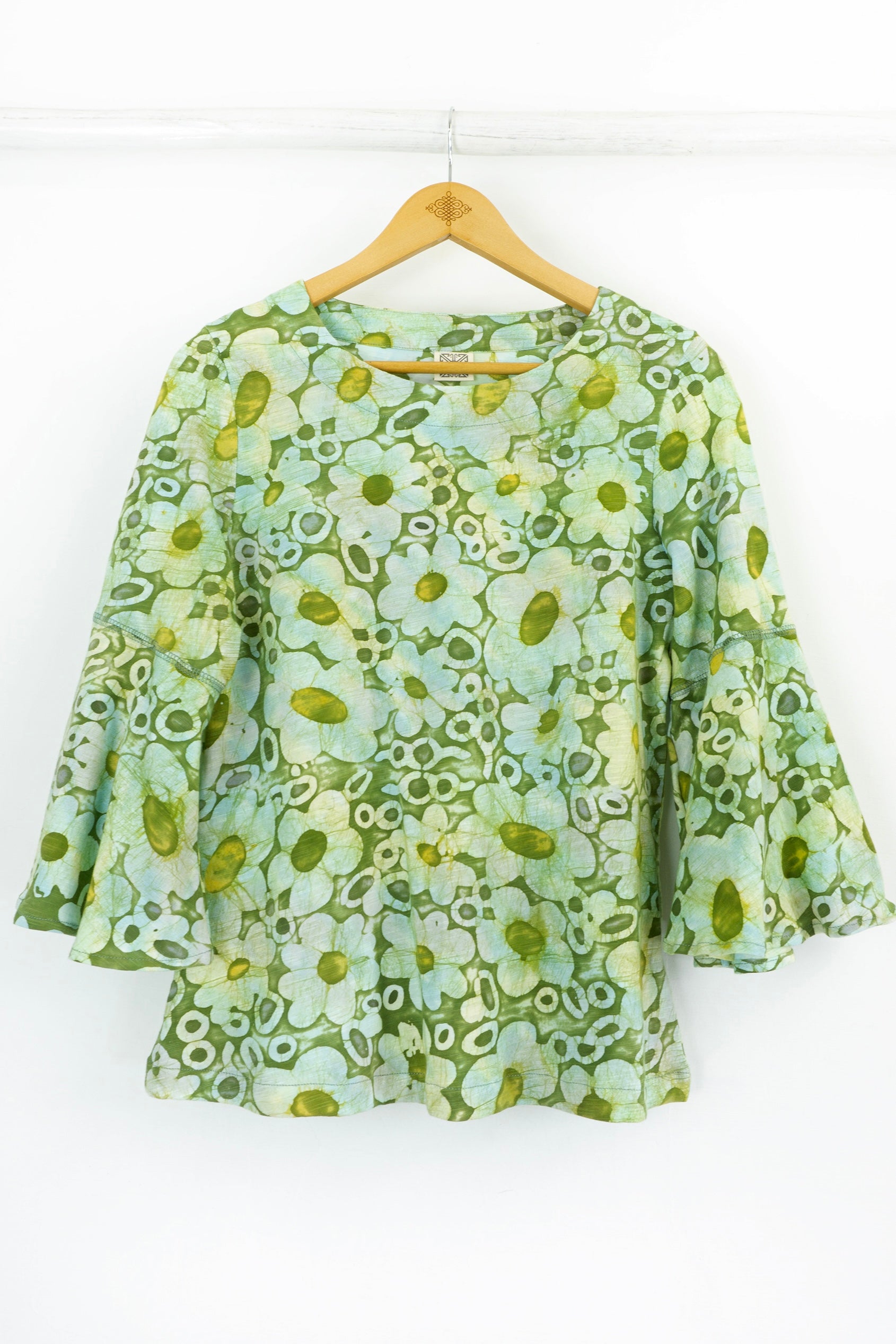 Flare Sleeve Top - 1091 - ALoft - Garden