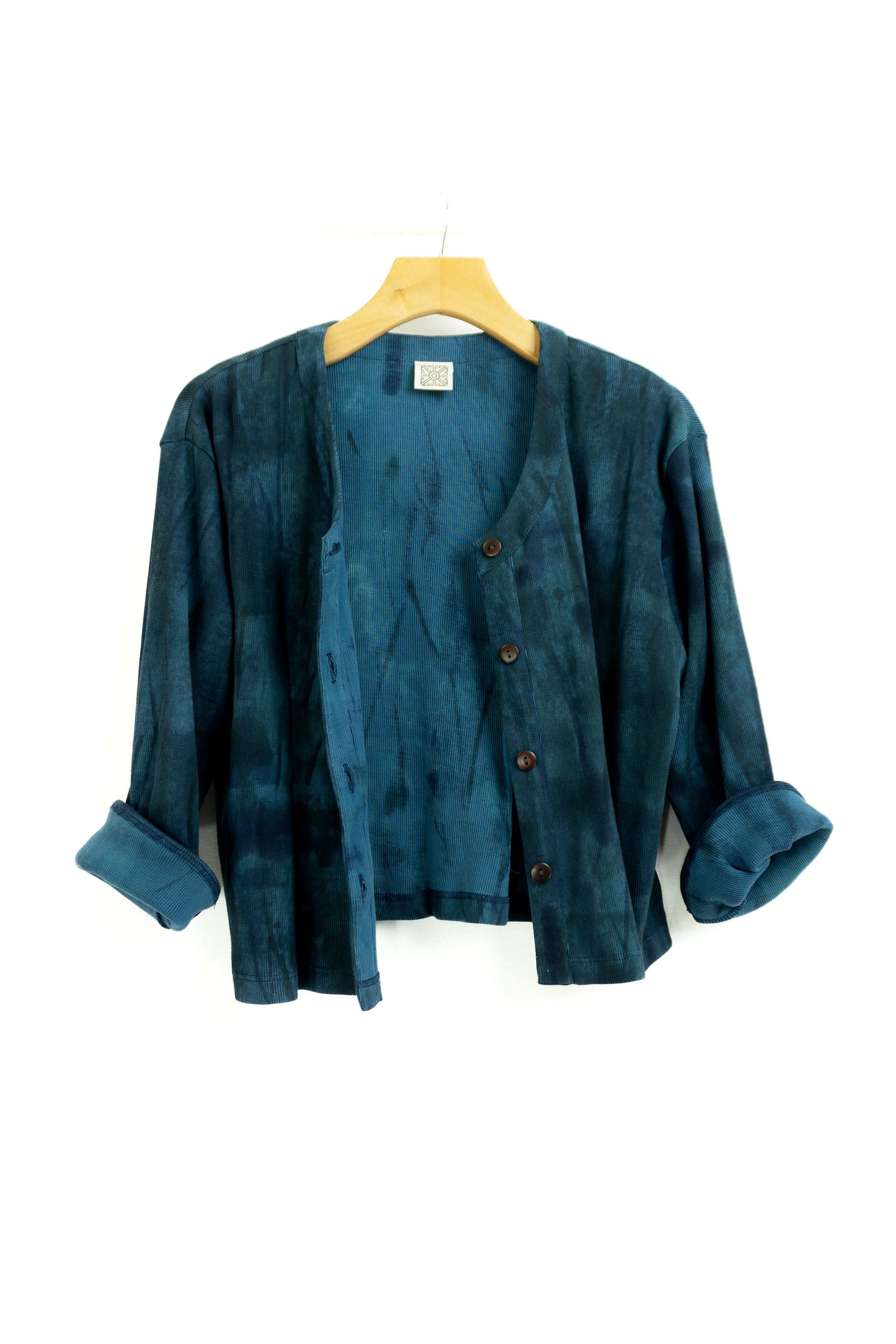 Jackie Sweater Jacket (Short) - Slate - Indi