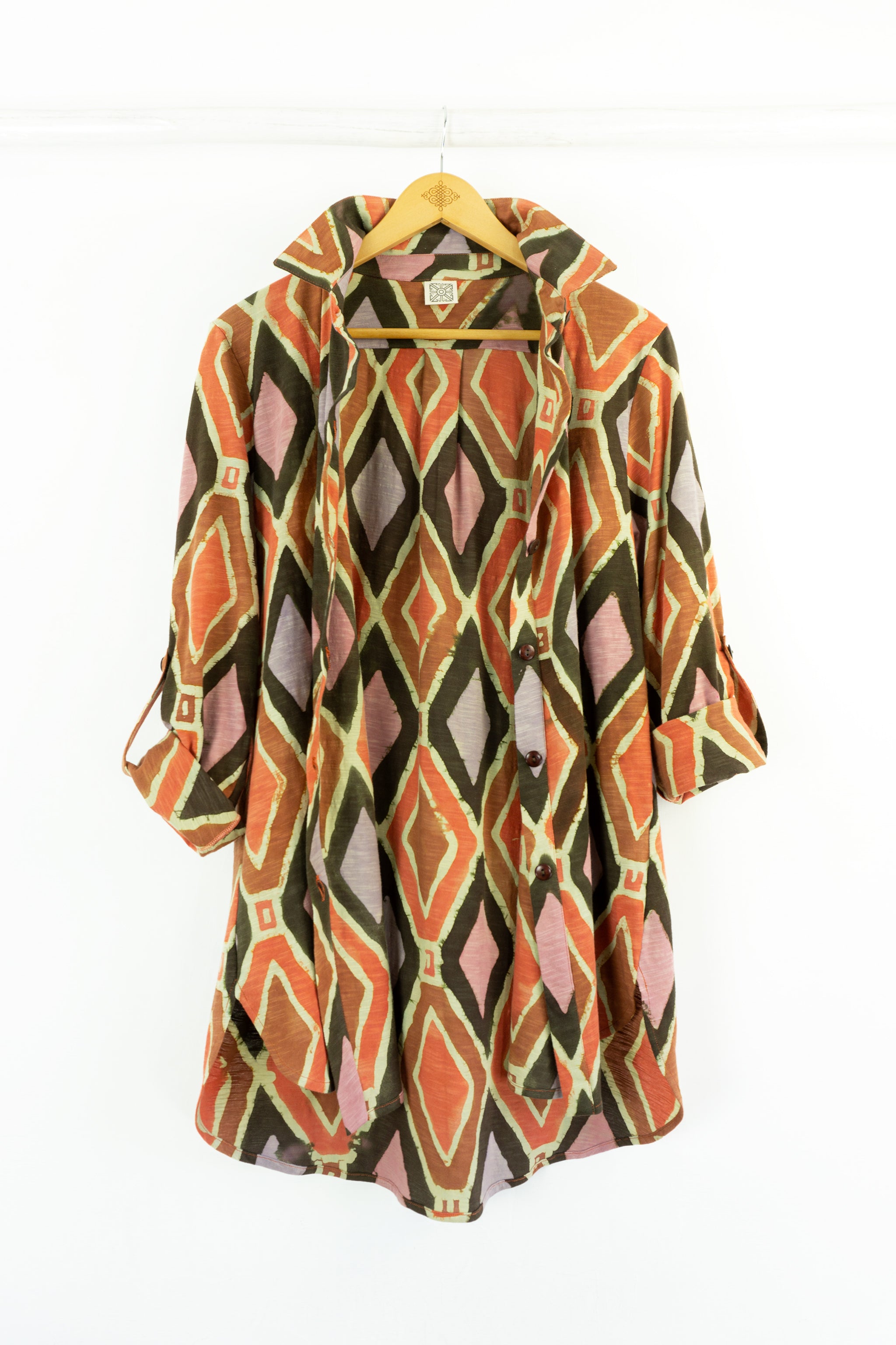 Tomboy Shirt - 1212J - Diamante - Conch