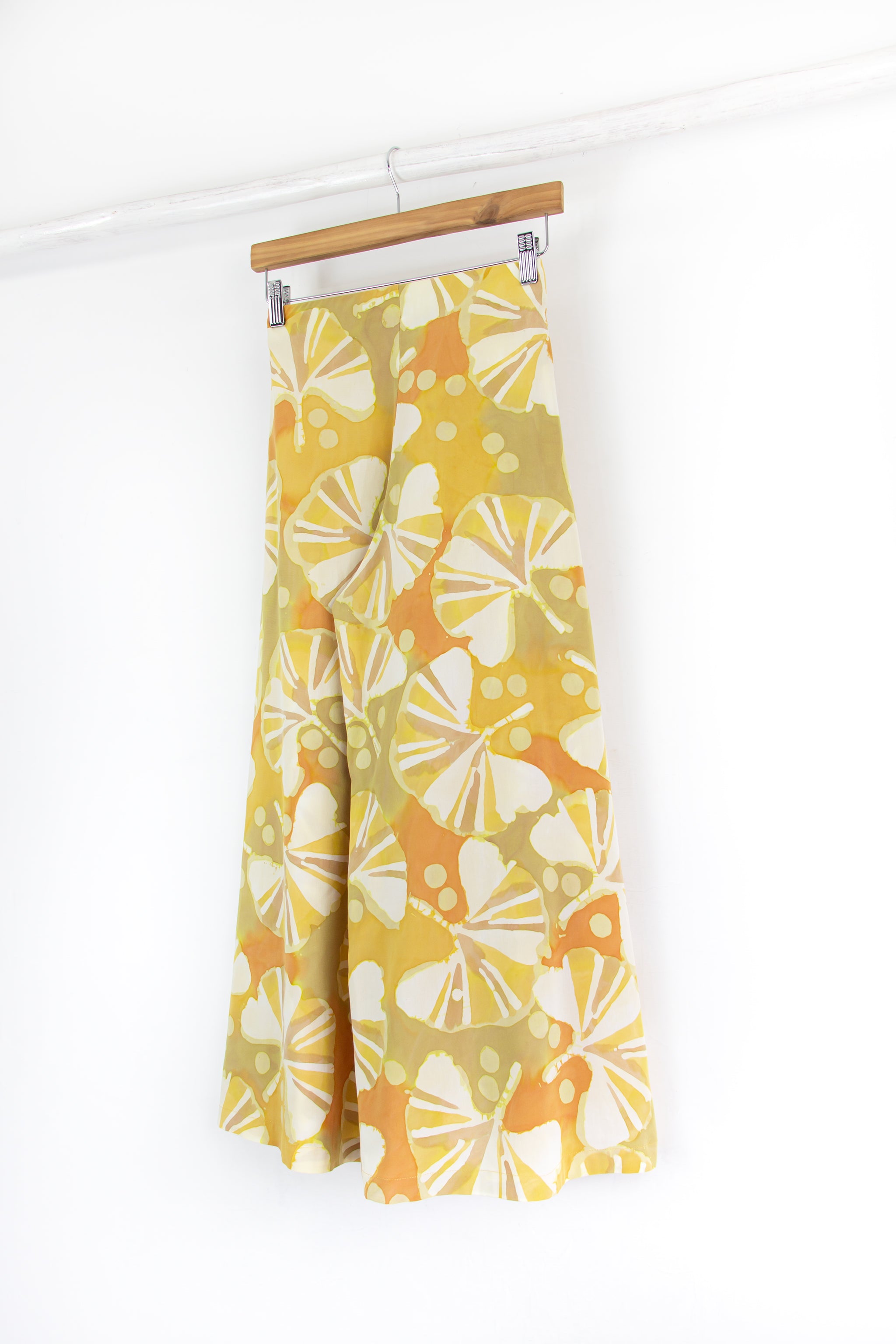 Palazzo Crop Pants - 2019C - Ginkgo - Golden