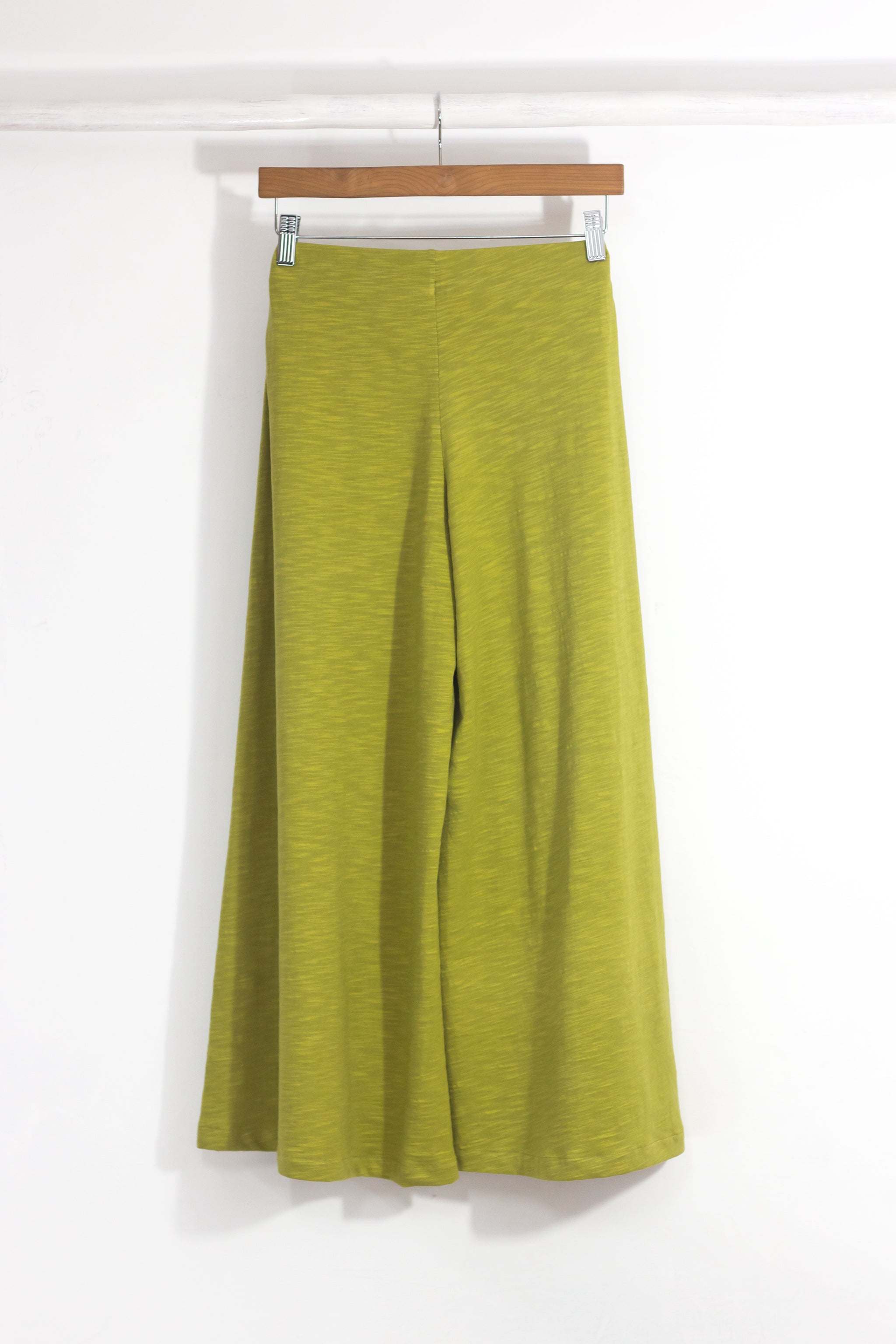 Palazzo Crop Pants - Solids - Flamé