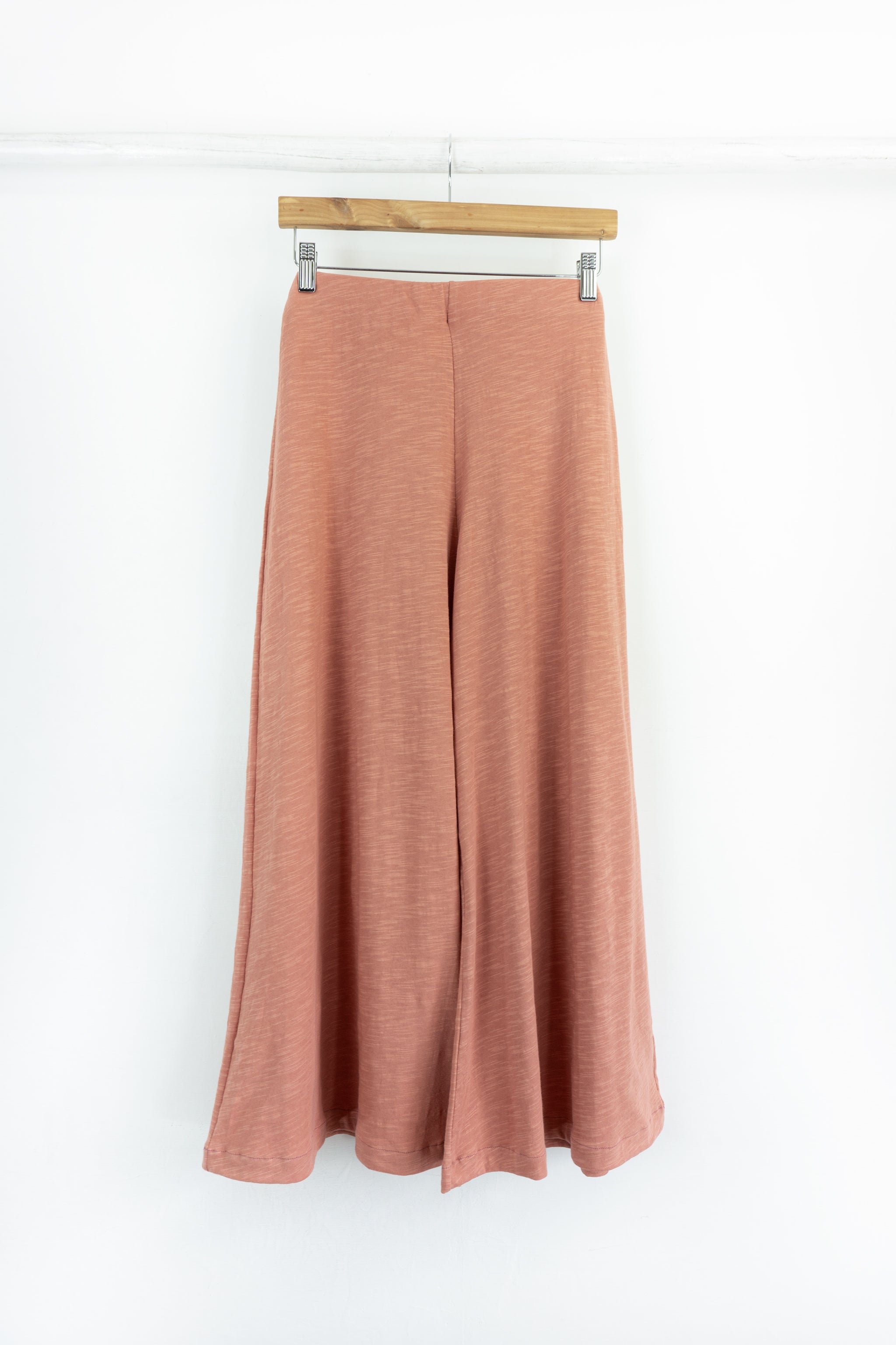 Palazzo Crop Pants - Solids - Flamé