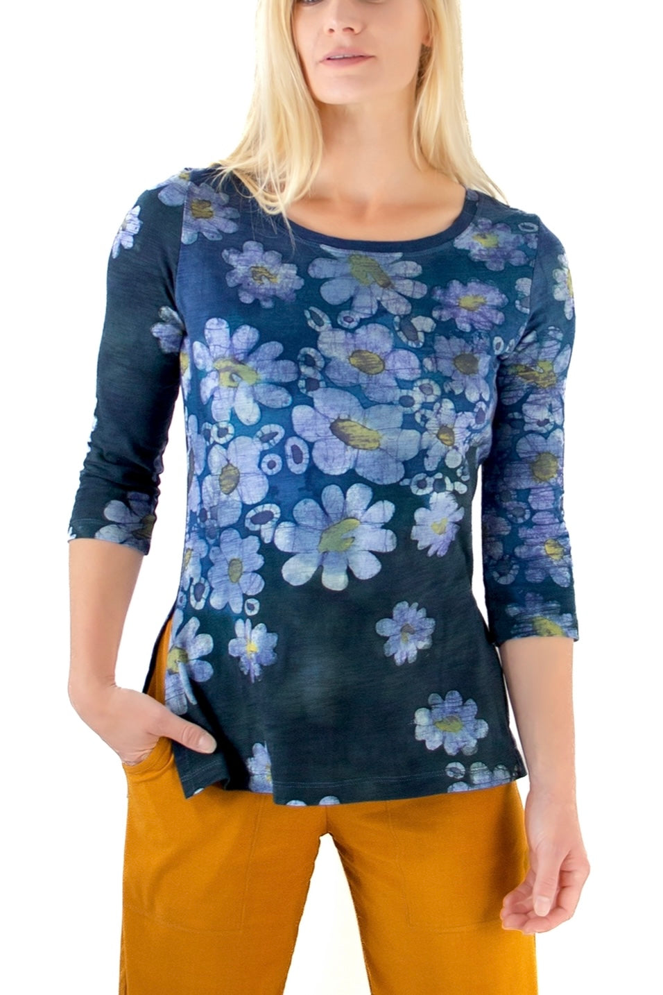 Sara Tee 3/4 - J5056 - Afloat - Indi