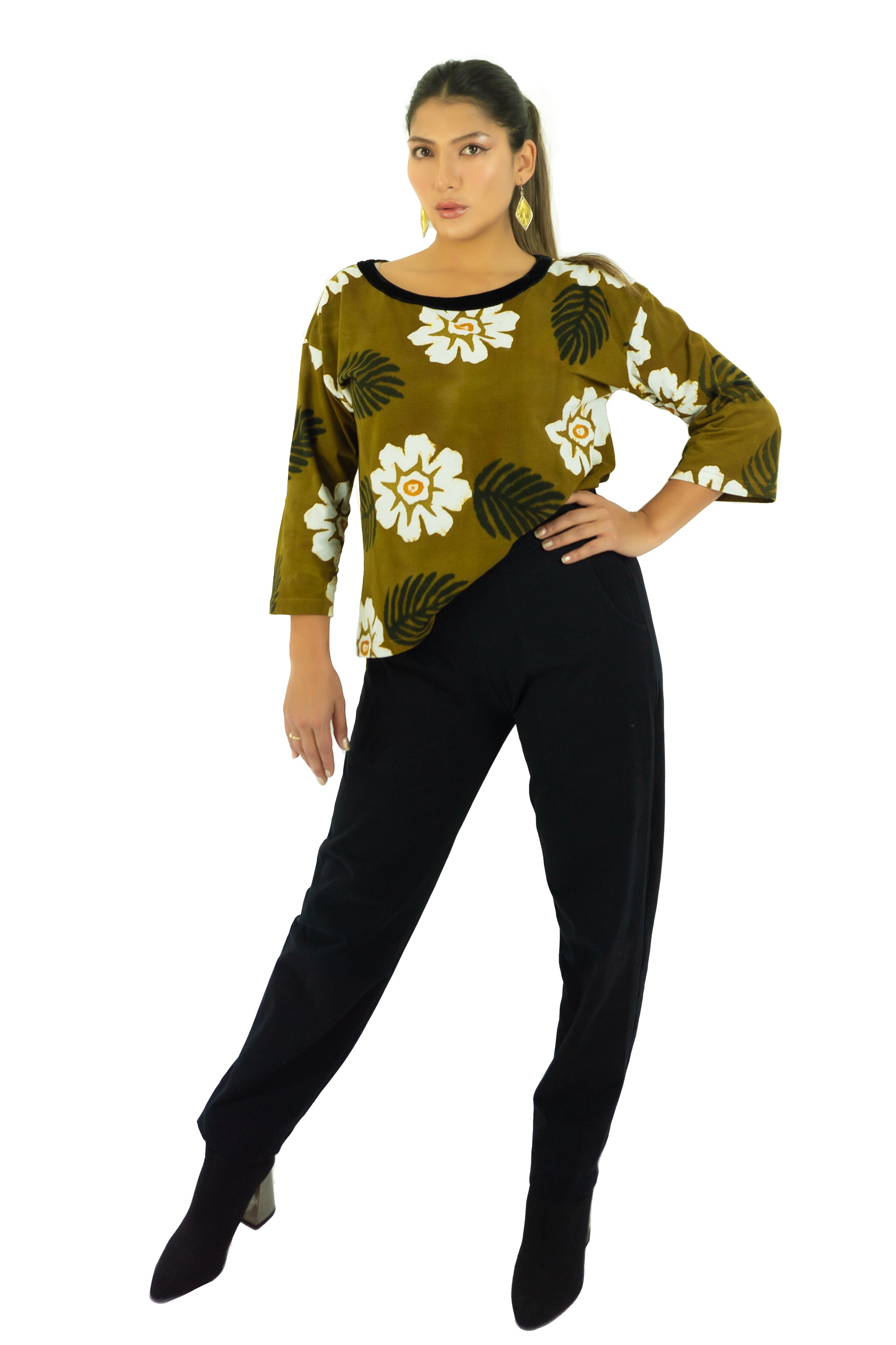 Leeni Top - Oleander