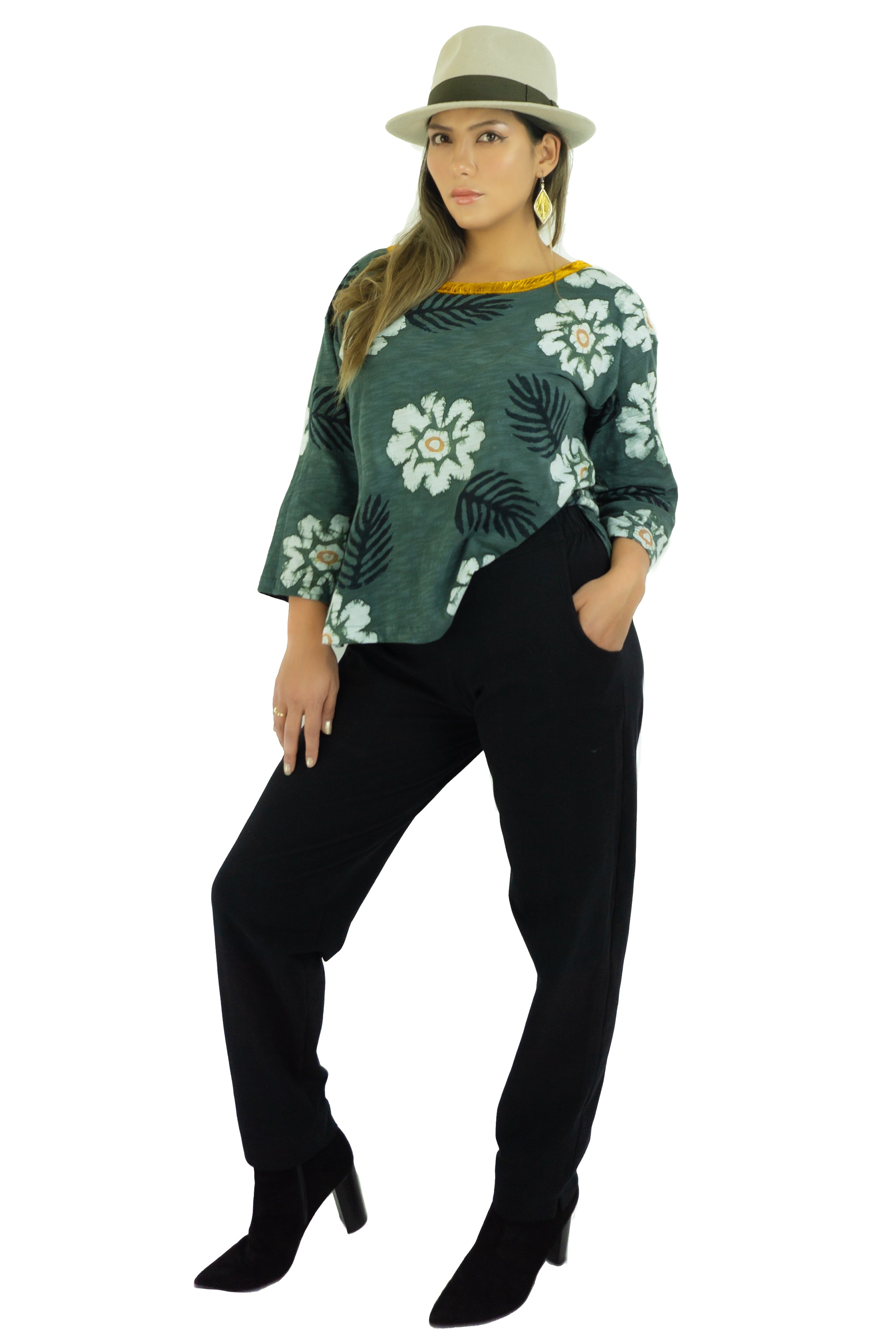 Leeni Top - Oleander