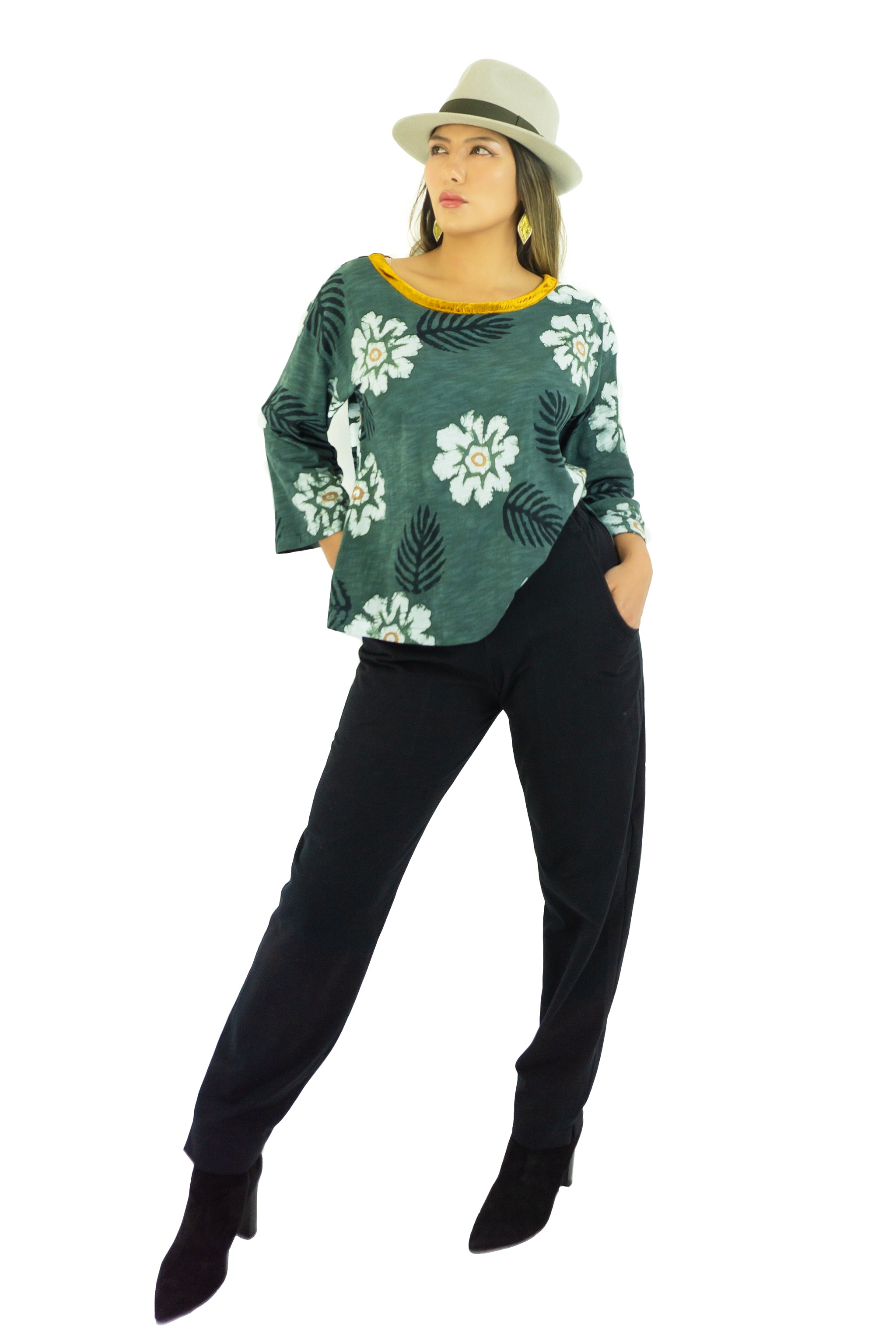 Leeni Top - Oleander