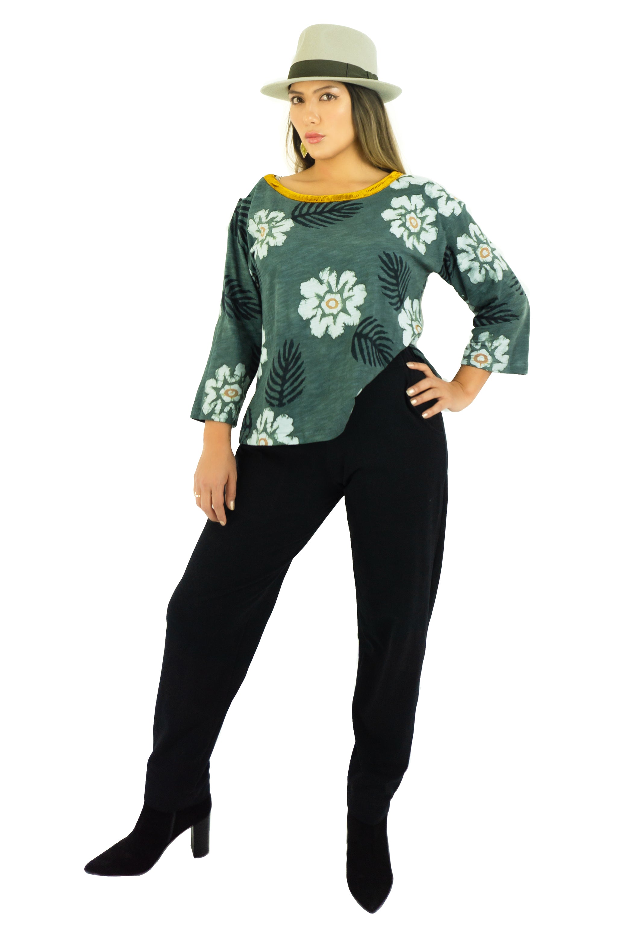 Leeni Top - Oleander