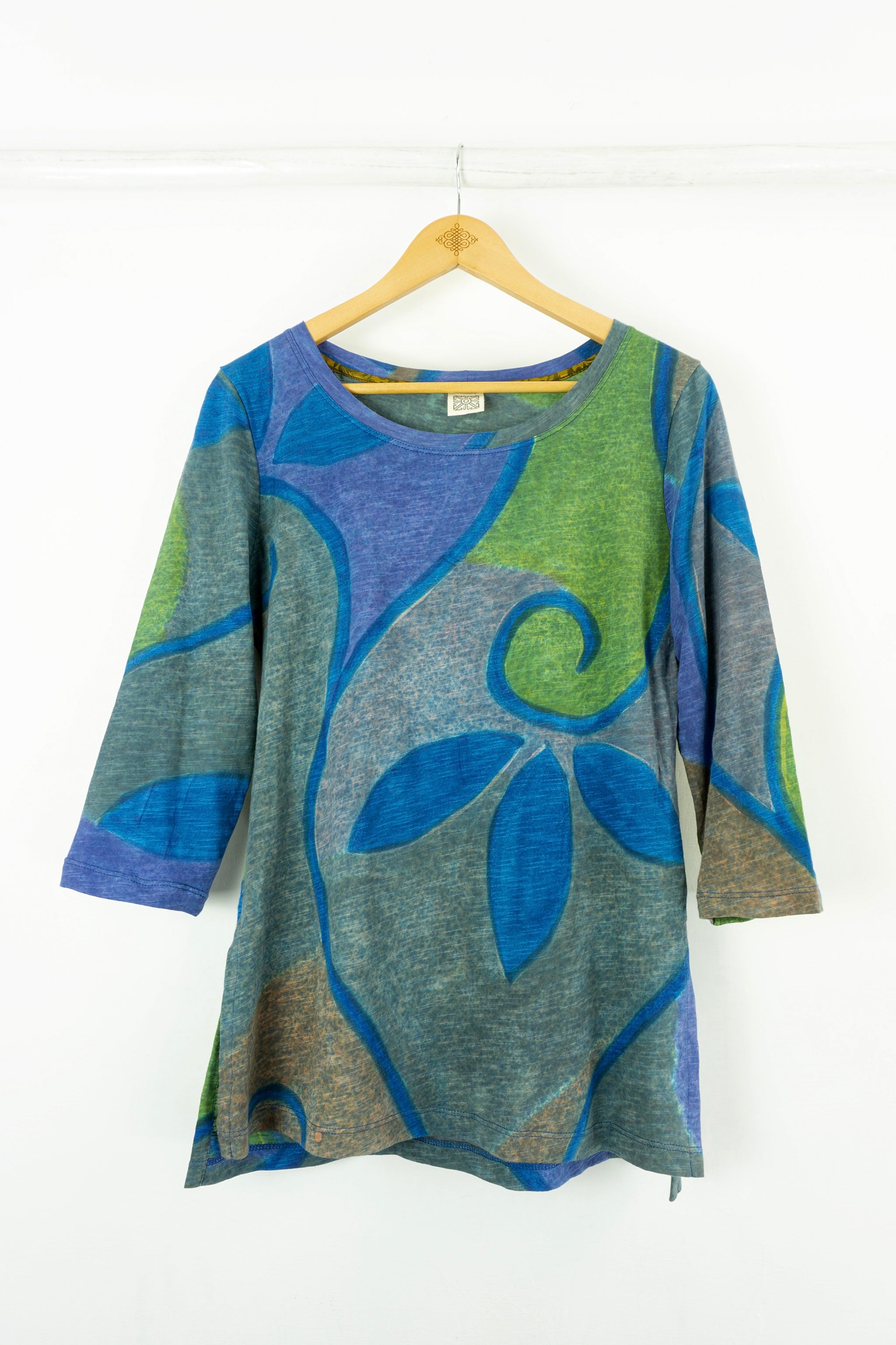 Sara Tee 3/4 - 5056J - D’Vine - Saphire
