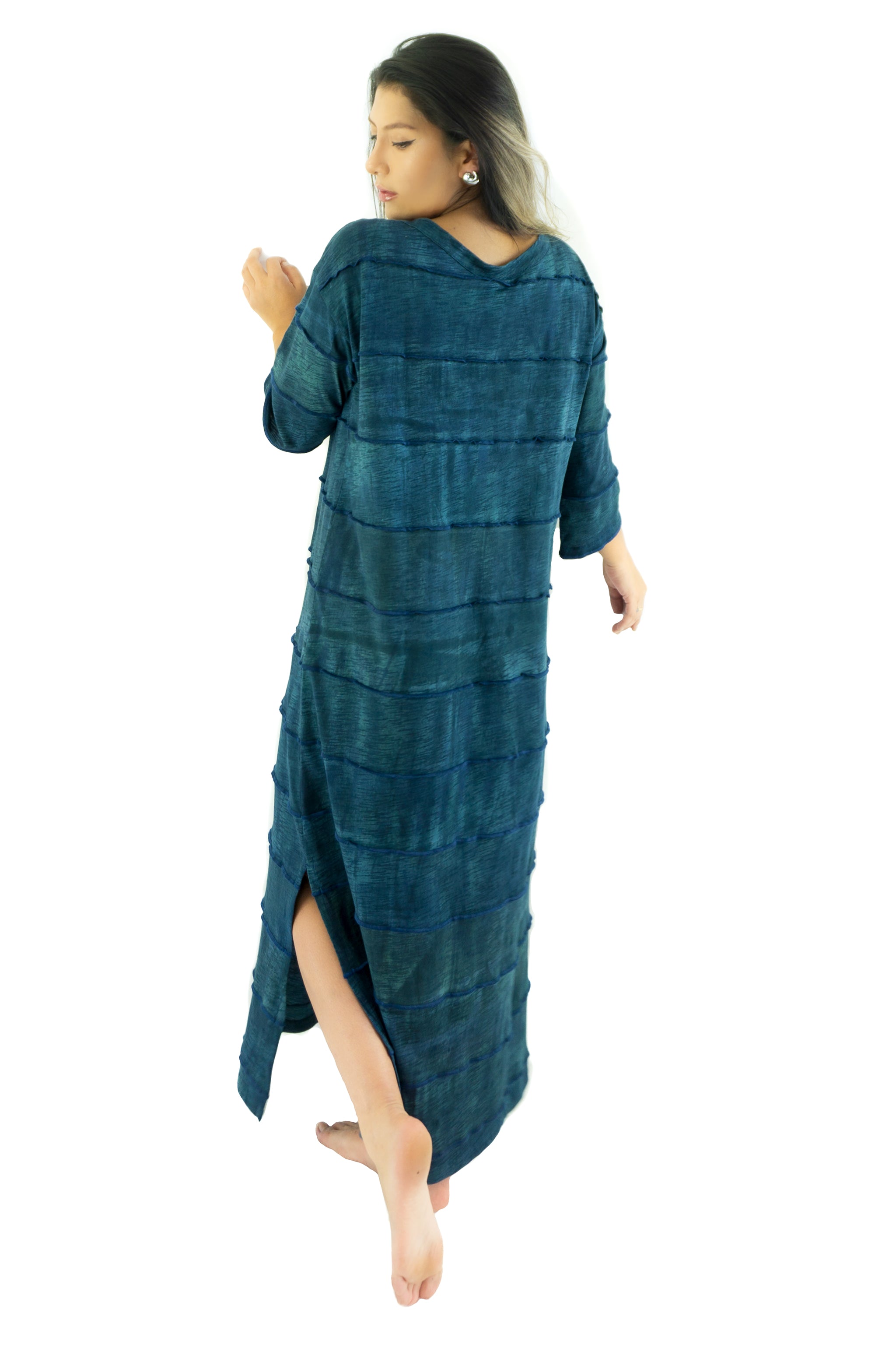 Leeni Raya Dress (Long) - Slate