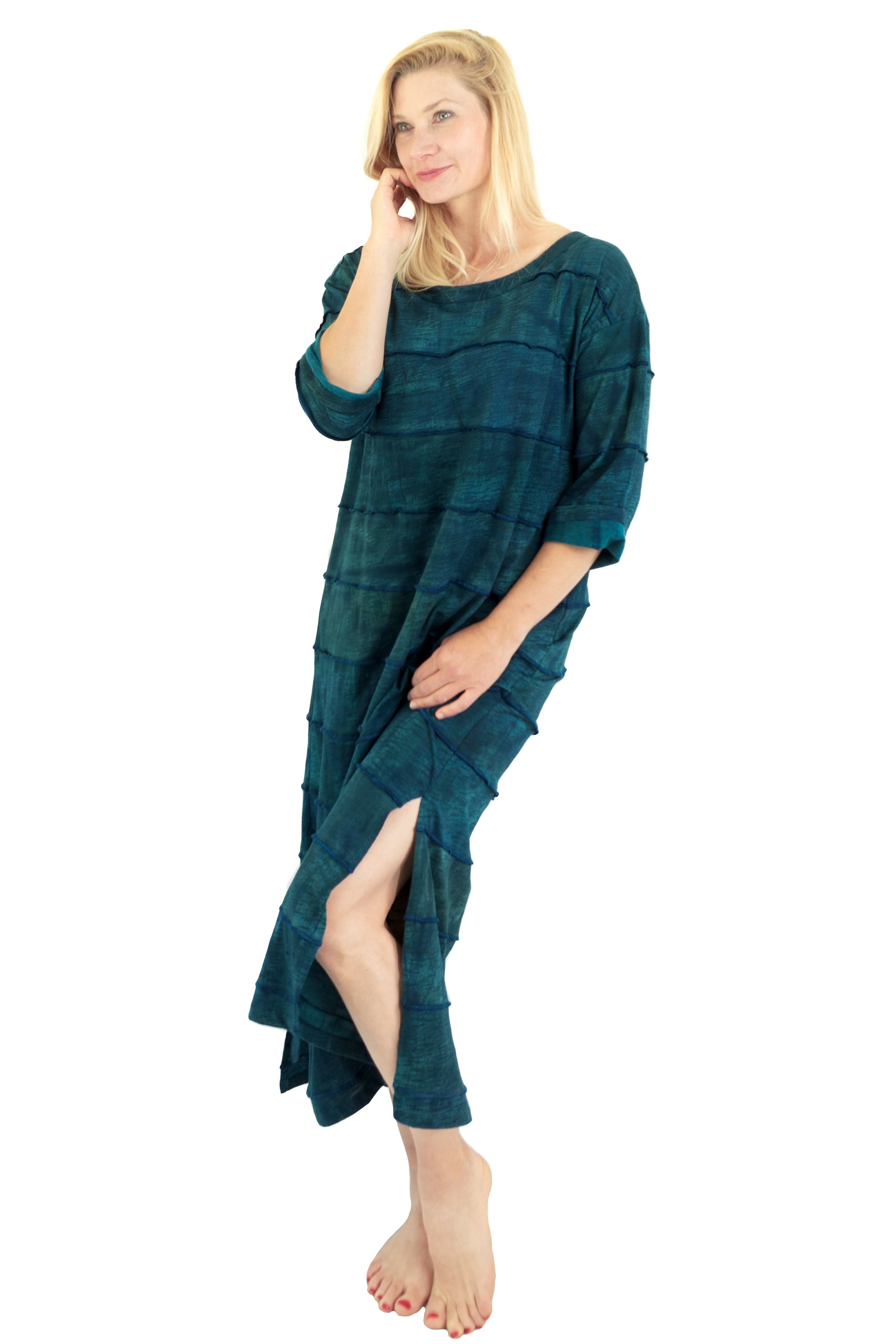 Leeni Raya Dress (Long) - Slate