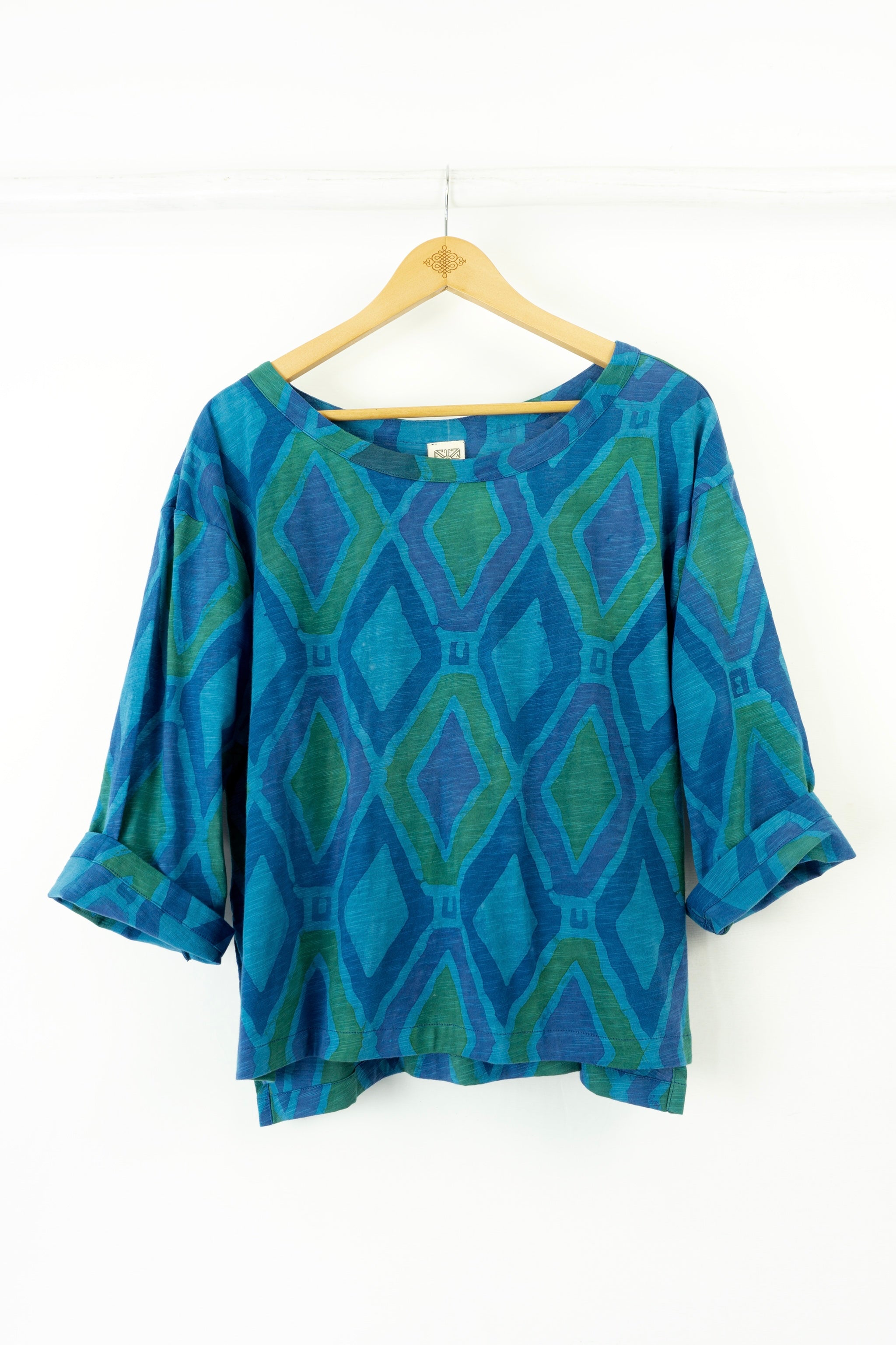 Leeni Top - 5064S - Diamante - Azul