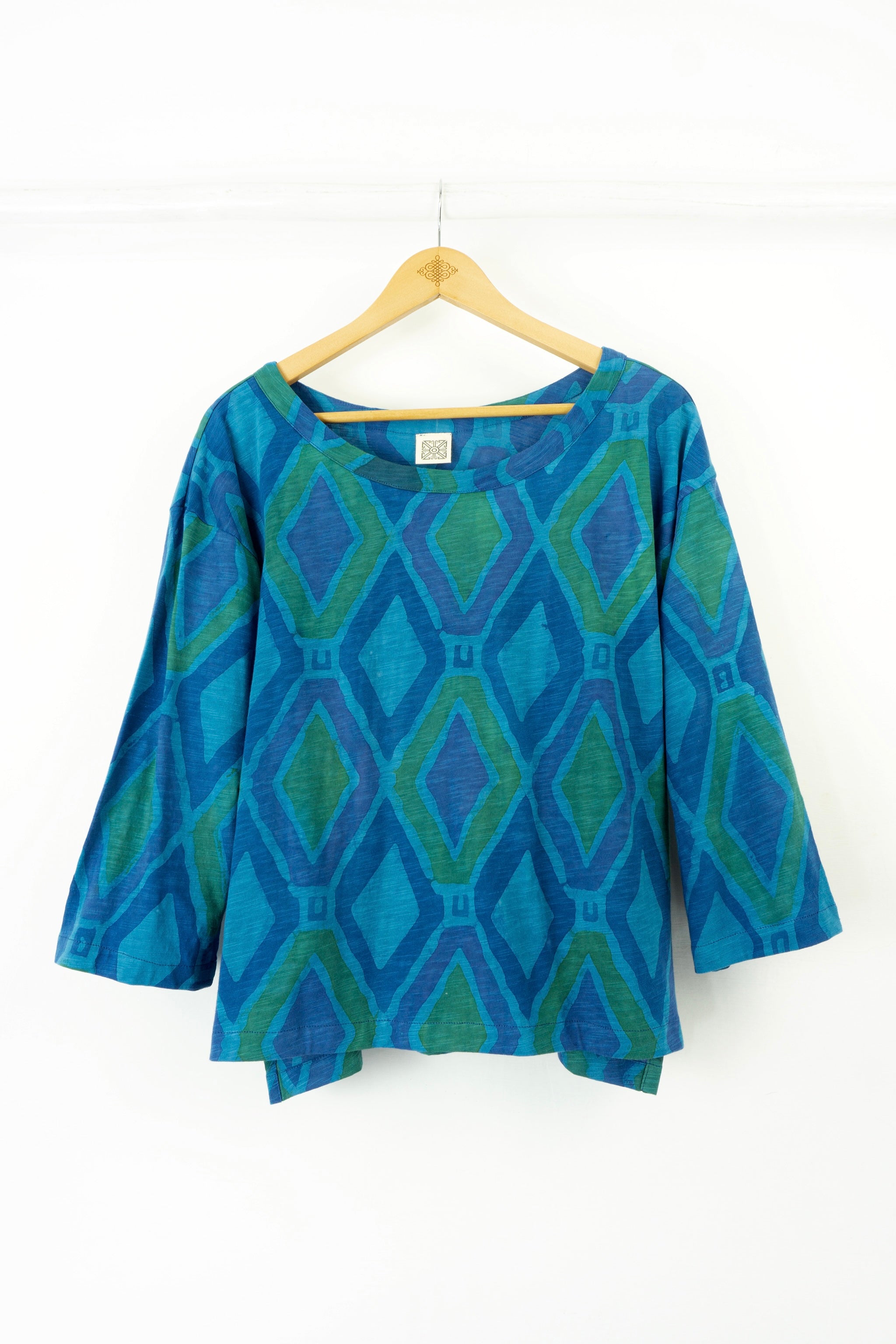 Leeni Top - 5064S - Diamante - Azul