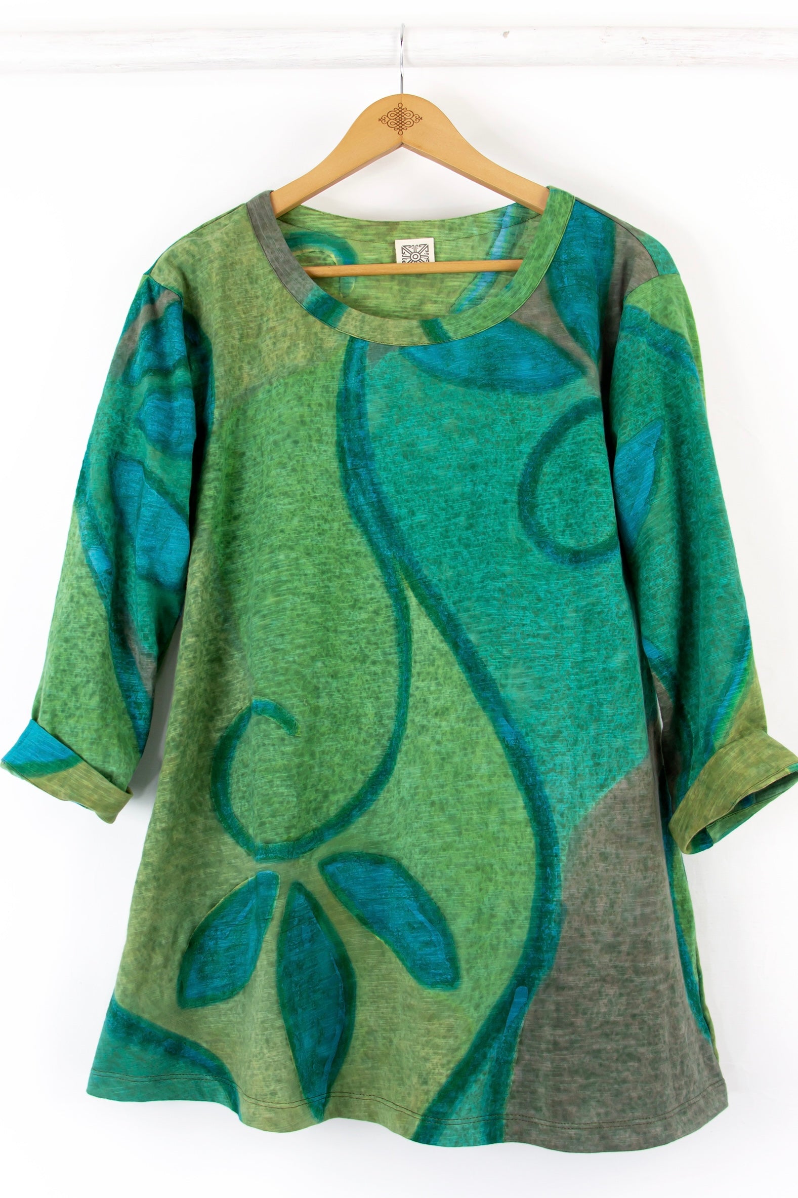 CU Tunic - 5070.1 - D'Vine - Garden, Sapphire