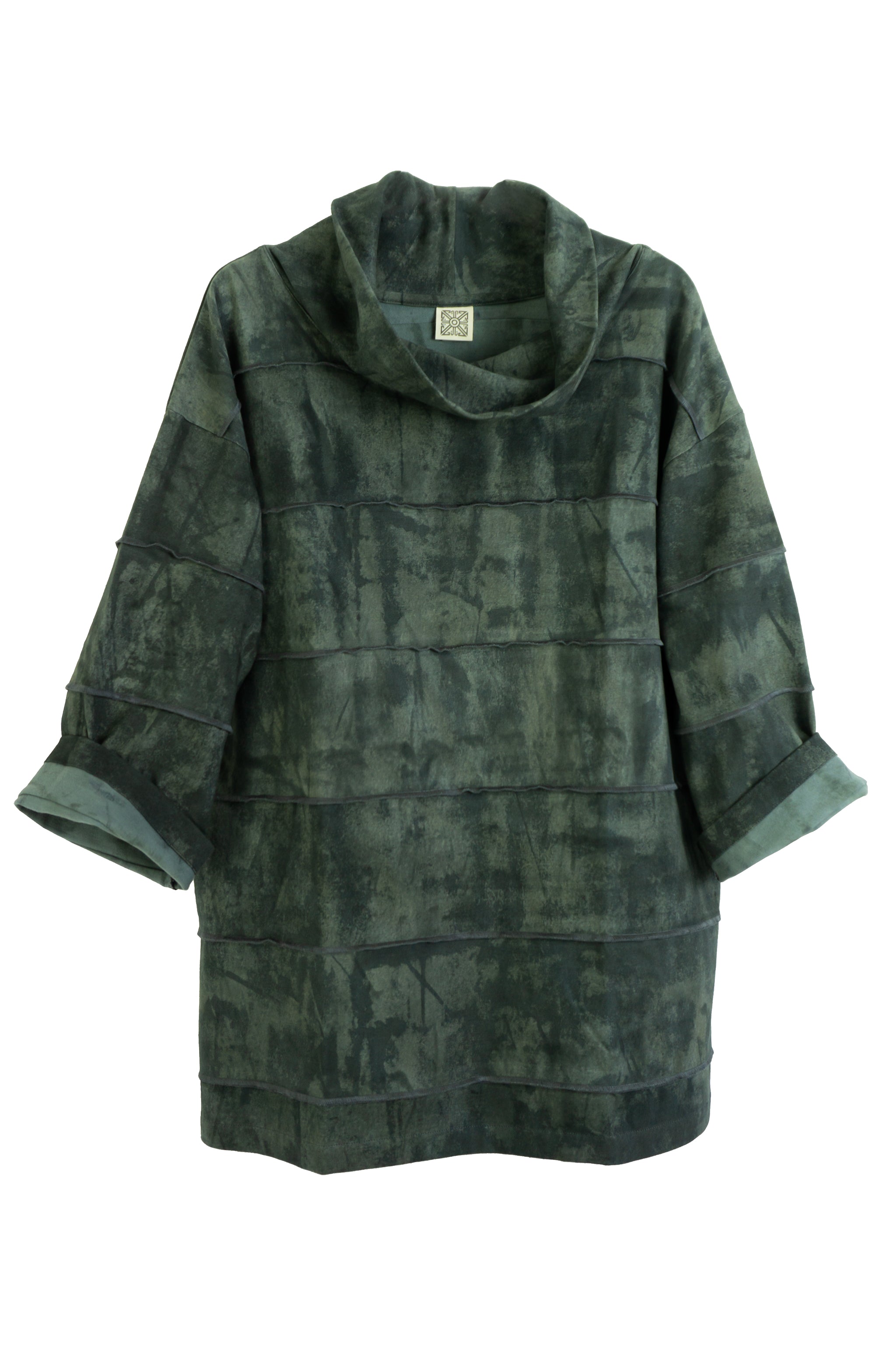 Raya Cowl (Mid Length) - Slate