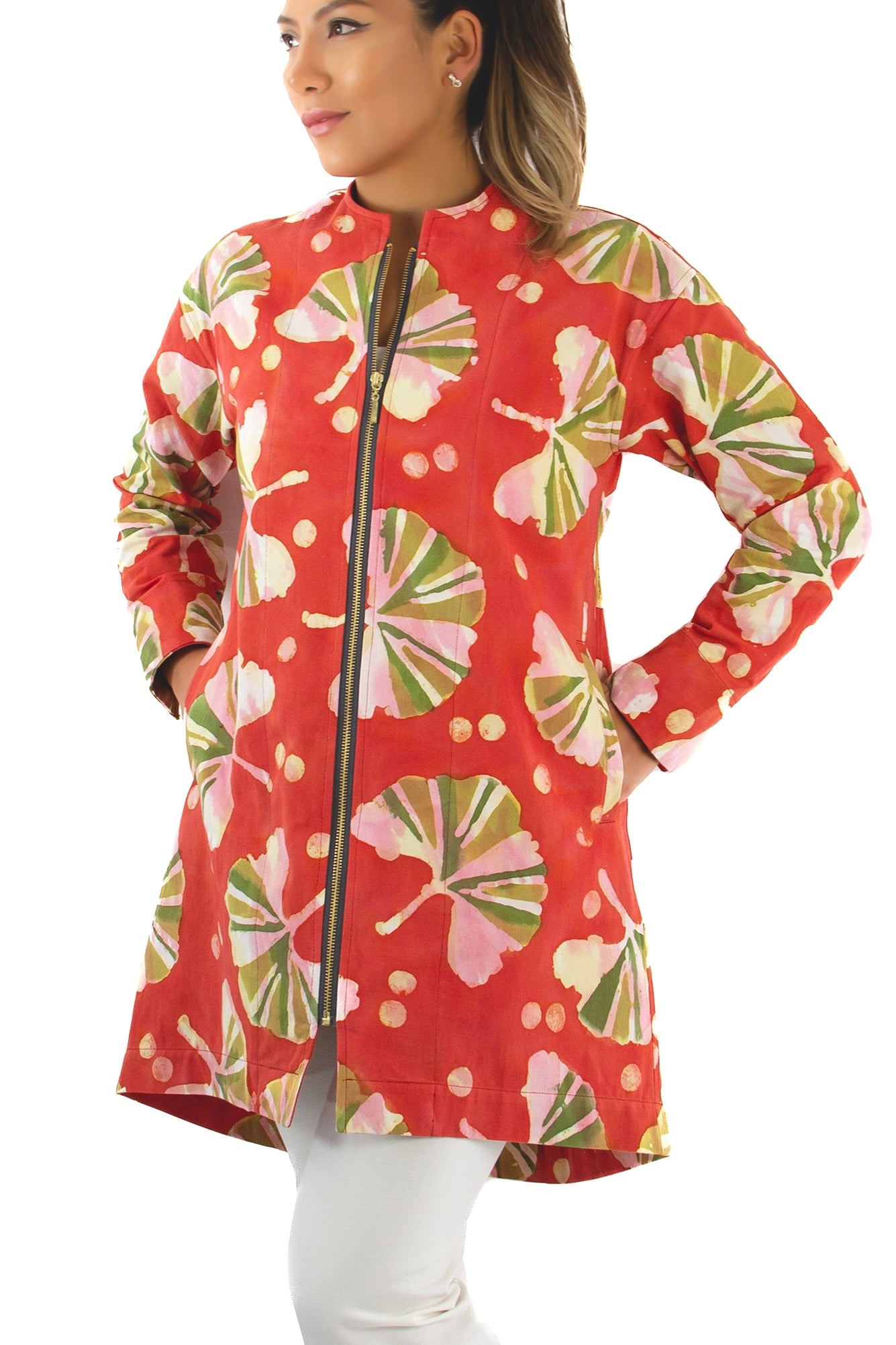 Zipline Jacket - Ginkgo Papaya