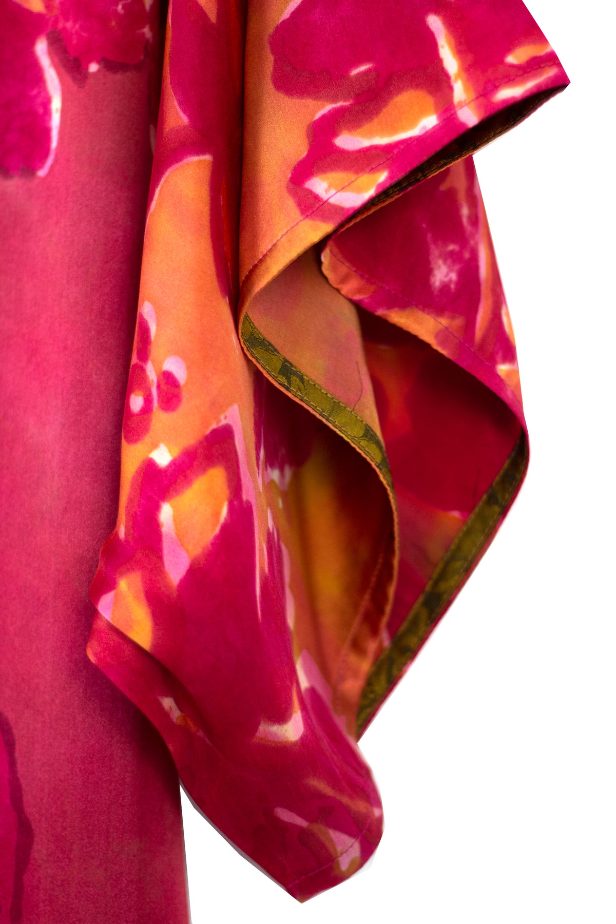 Hand Painted Silk Kimono (Mid Length) - VinO