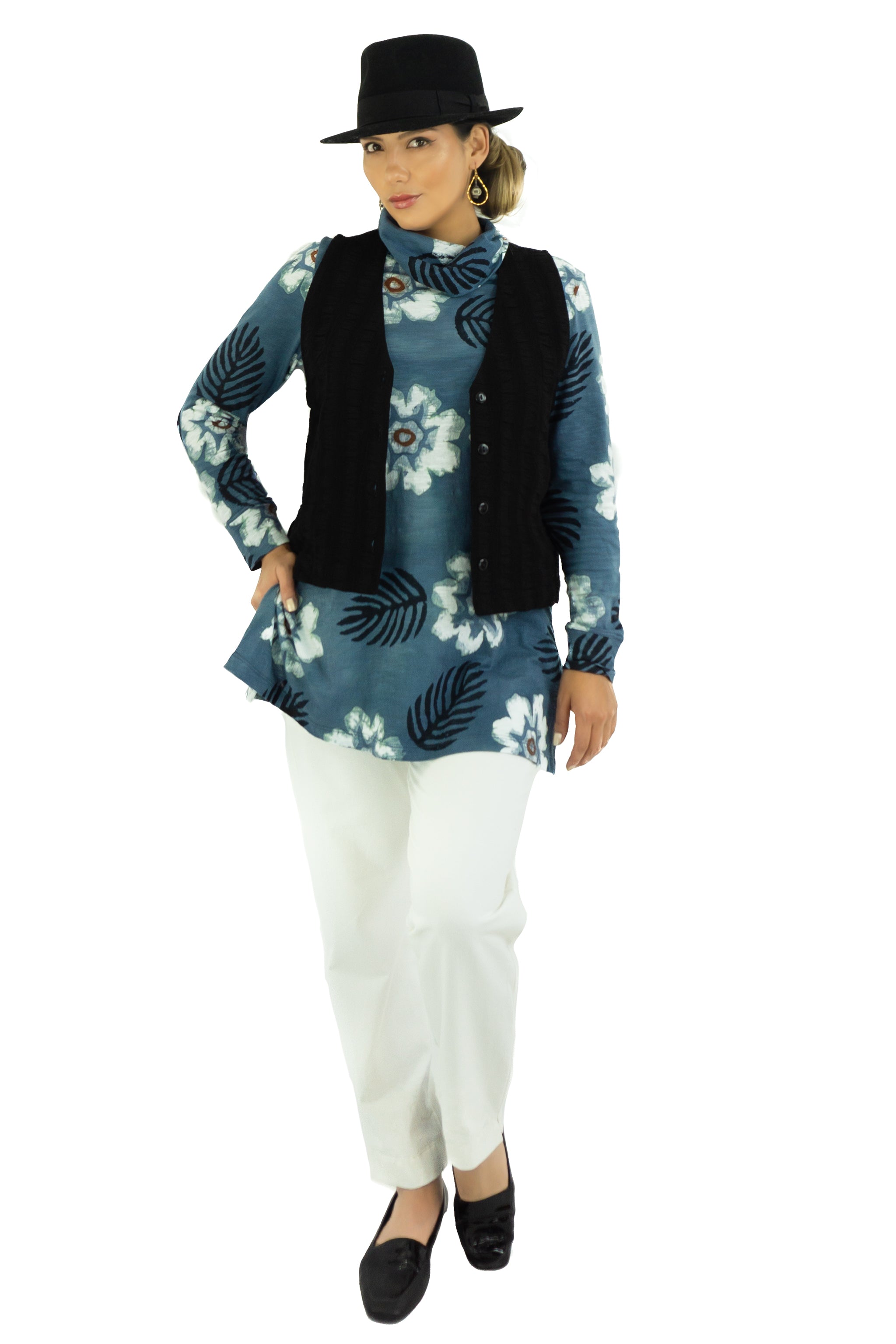 Turtle Tunic - Oleander