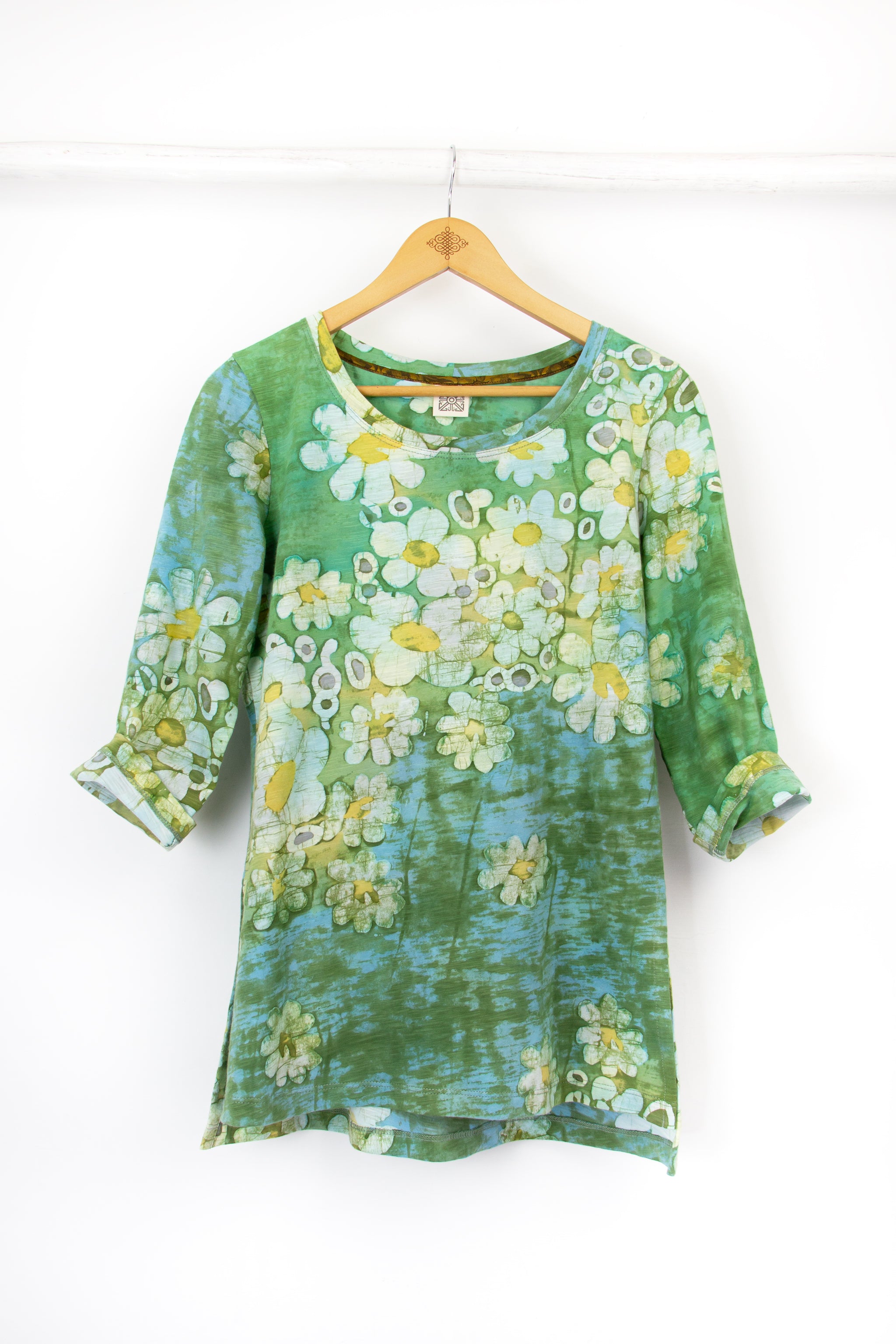 Sara Tee 3/4 - AFloat - Garden - J5056