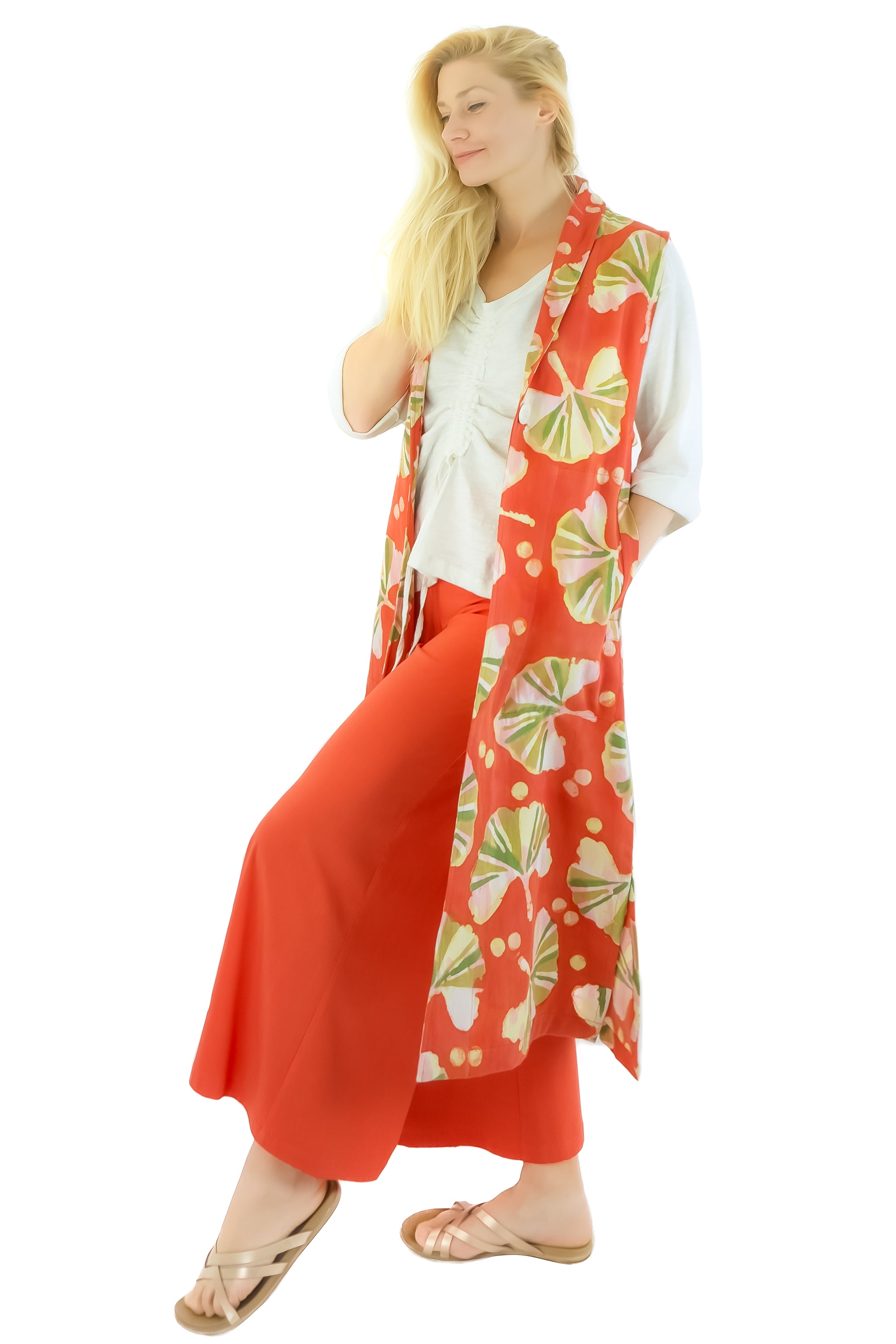 Dara Vest (Midi) - Ginkgo