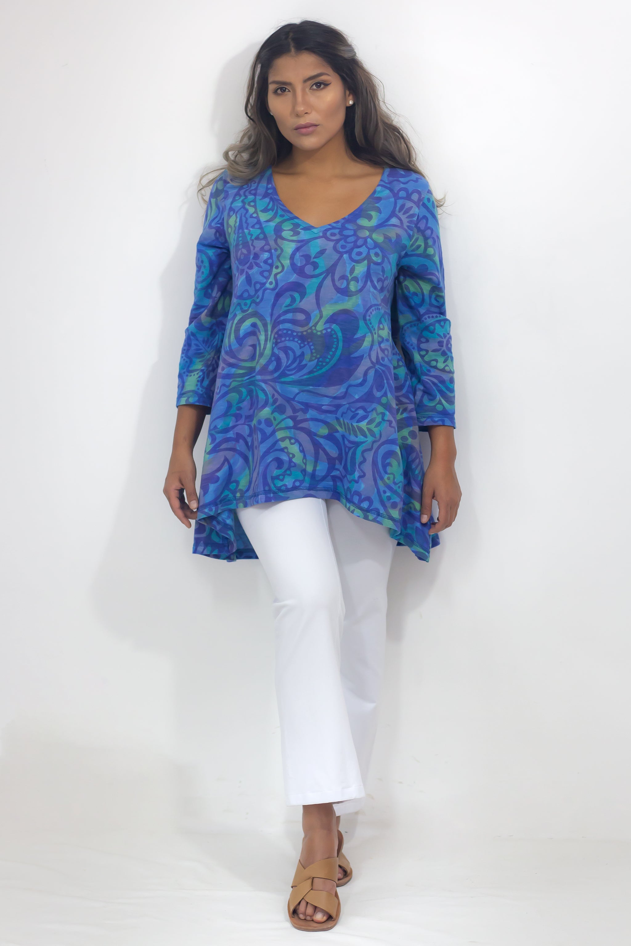 EZ Tunic - Ocean Blue