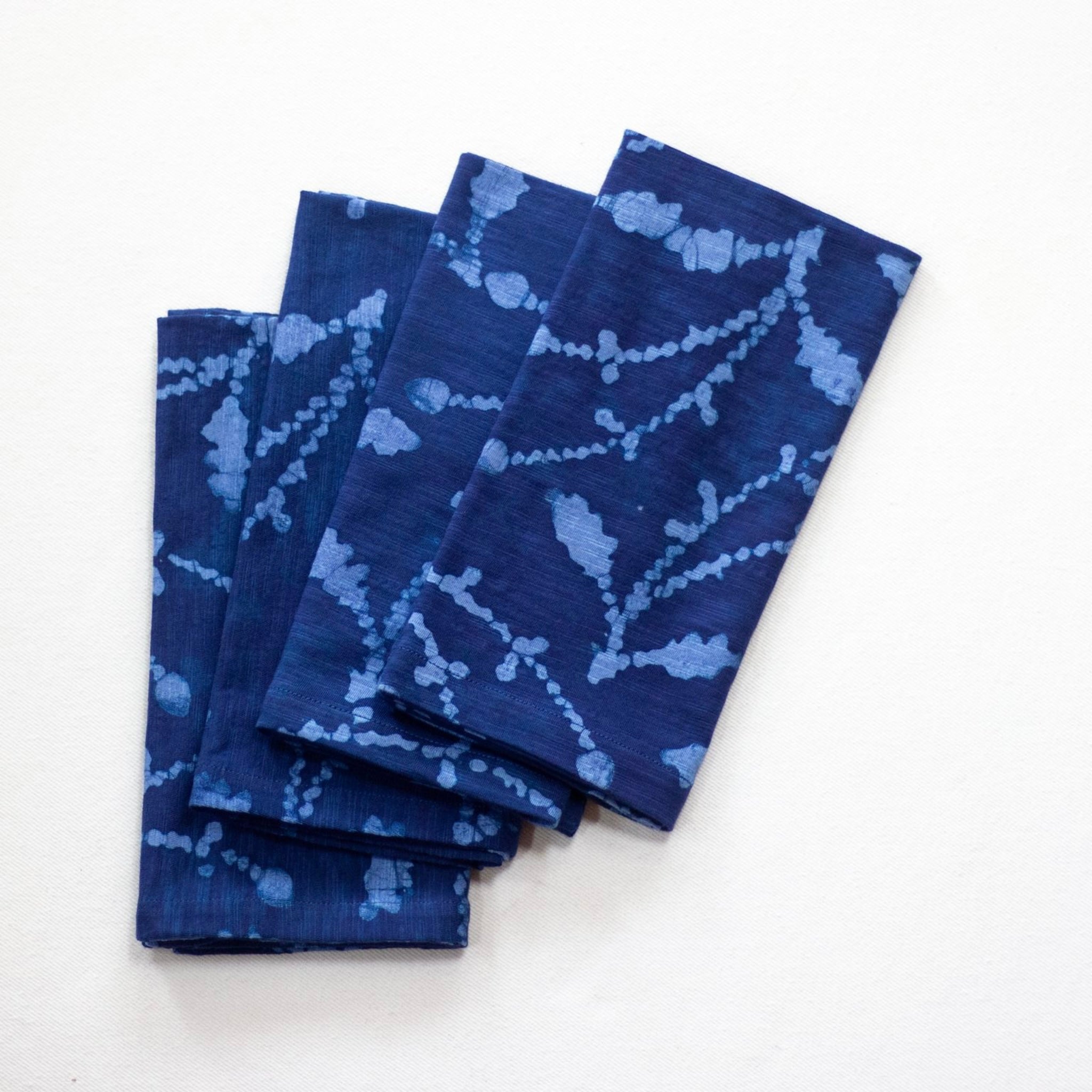 Hand Painted Napkins - Sprigs