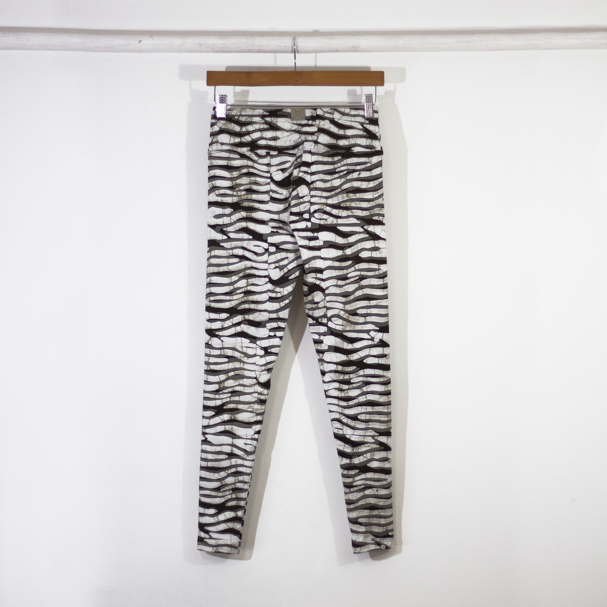 Hand Painted Leggings or Crops - Blue Footed Boobi