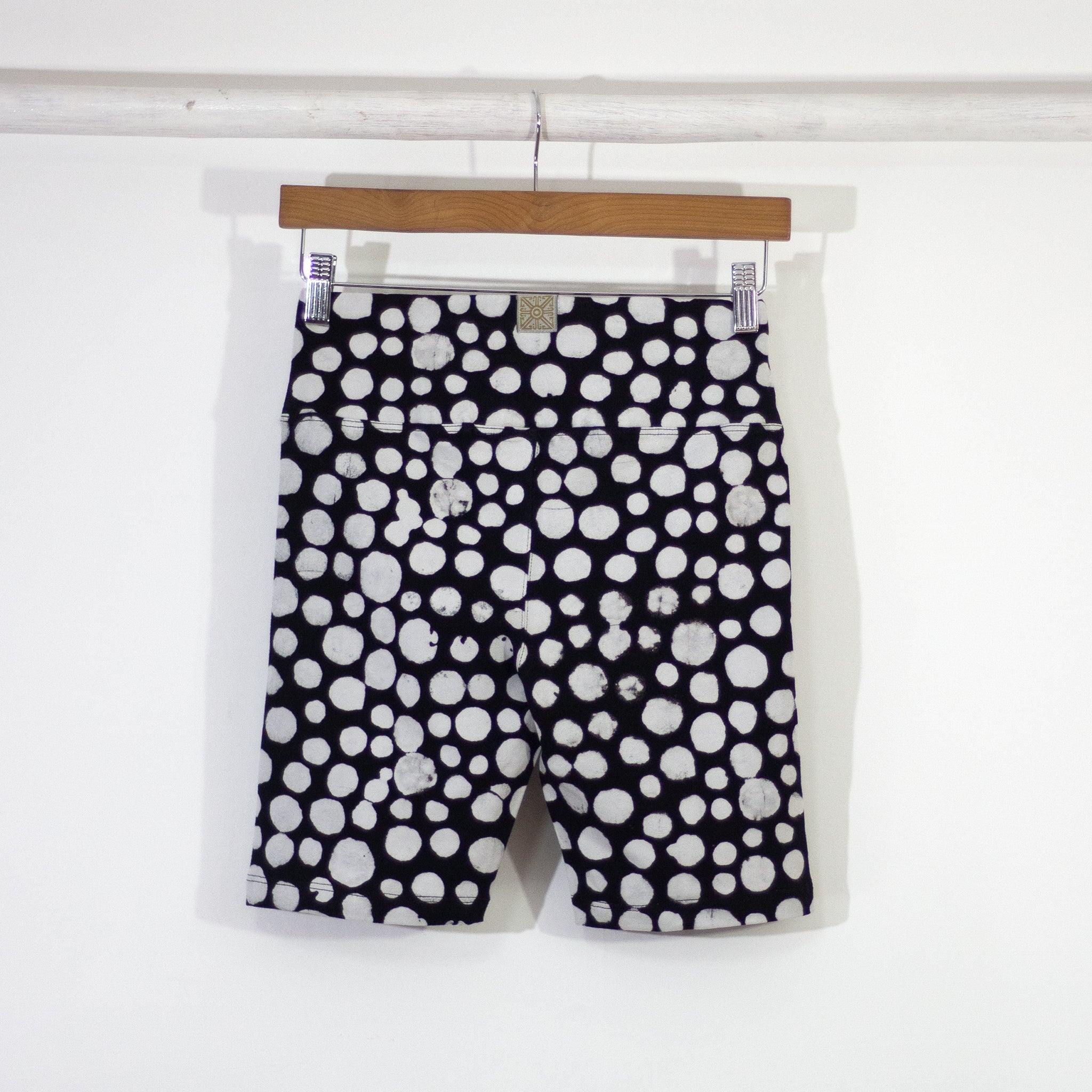 Hand Painted Shorti Crops - Natural Bubbles
