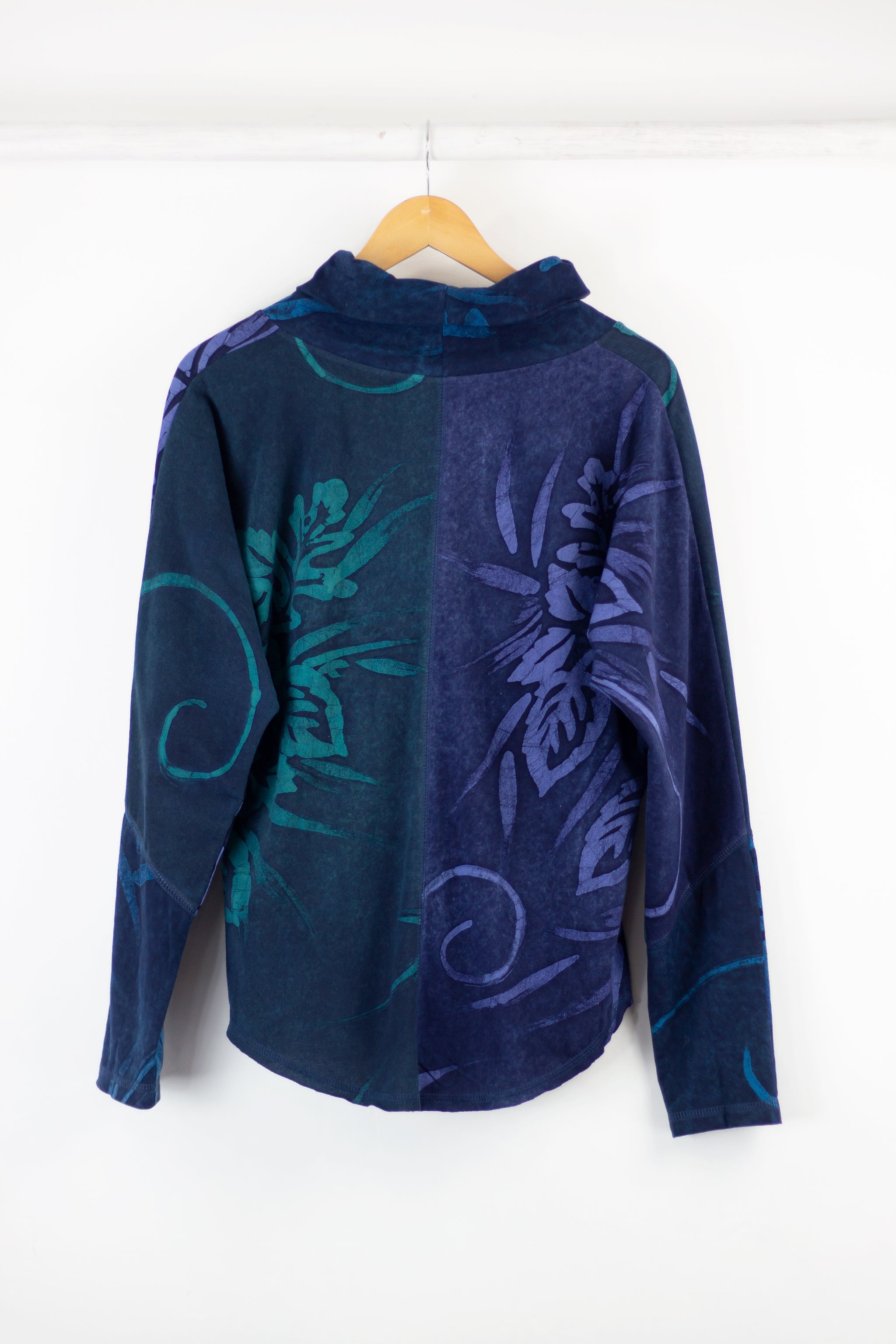 Cowlneck Pullover - Caspian Oaked Combo