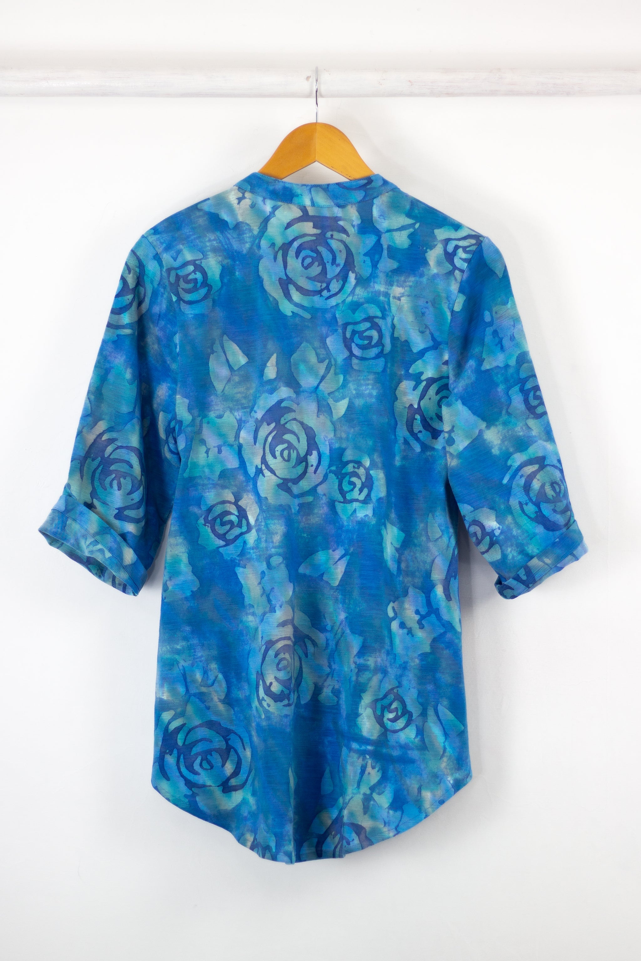 Deep V Tunic - Camilla Blues