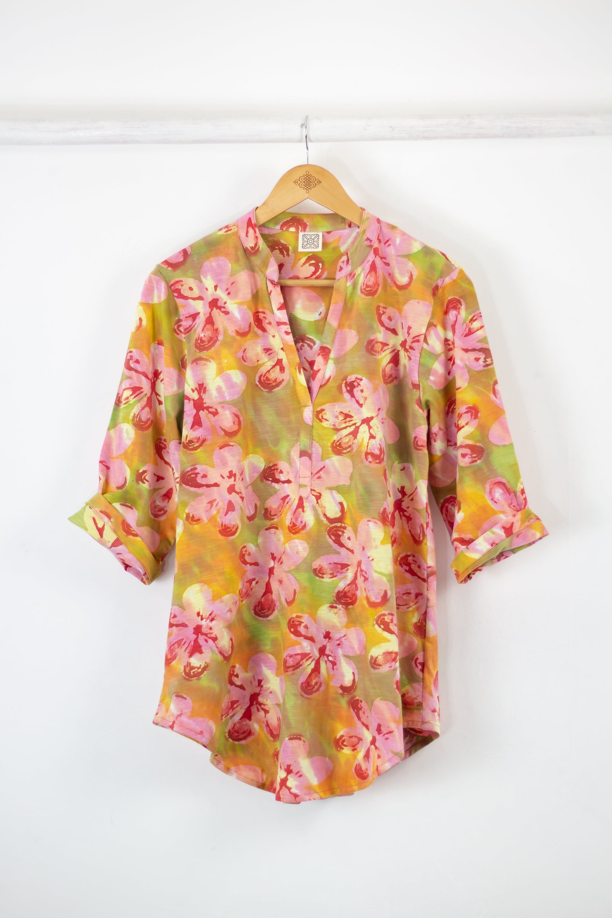 Deep V Tunic - Zinnie