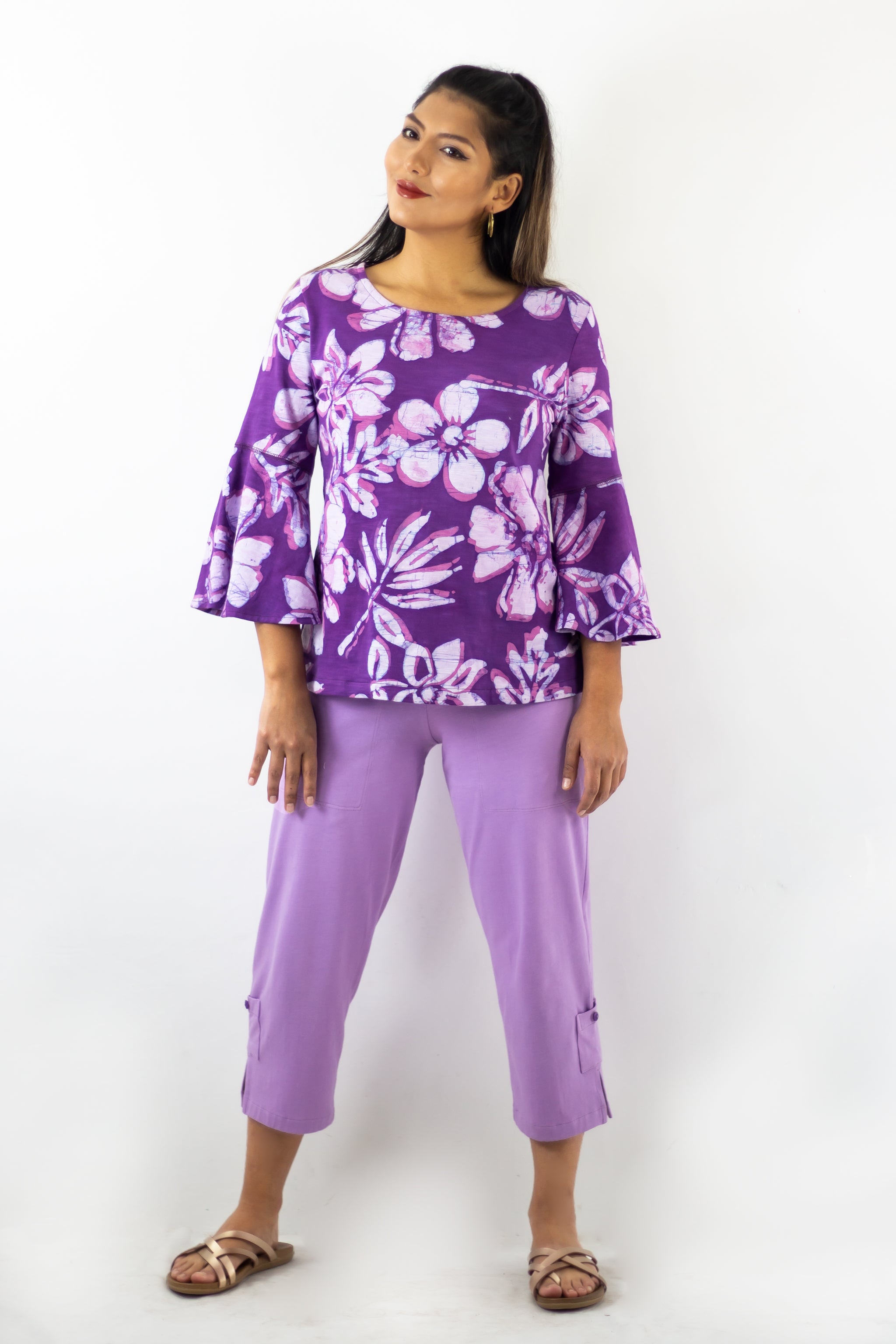 Flare Sleeve Top - Kauai