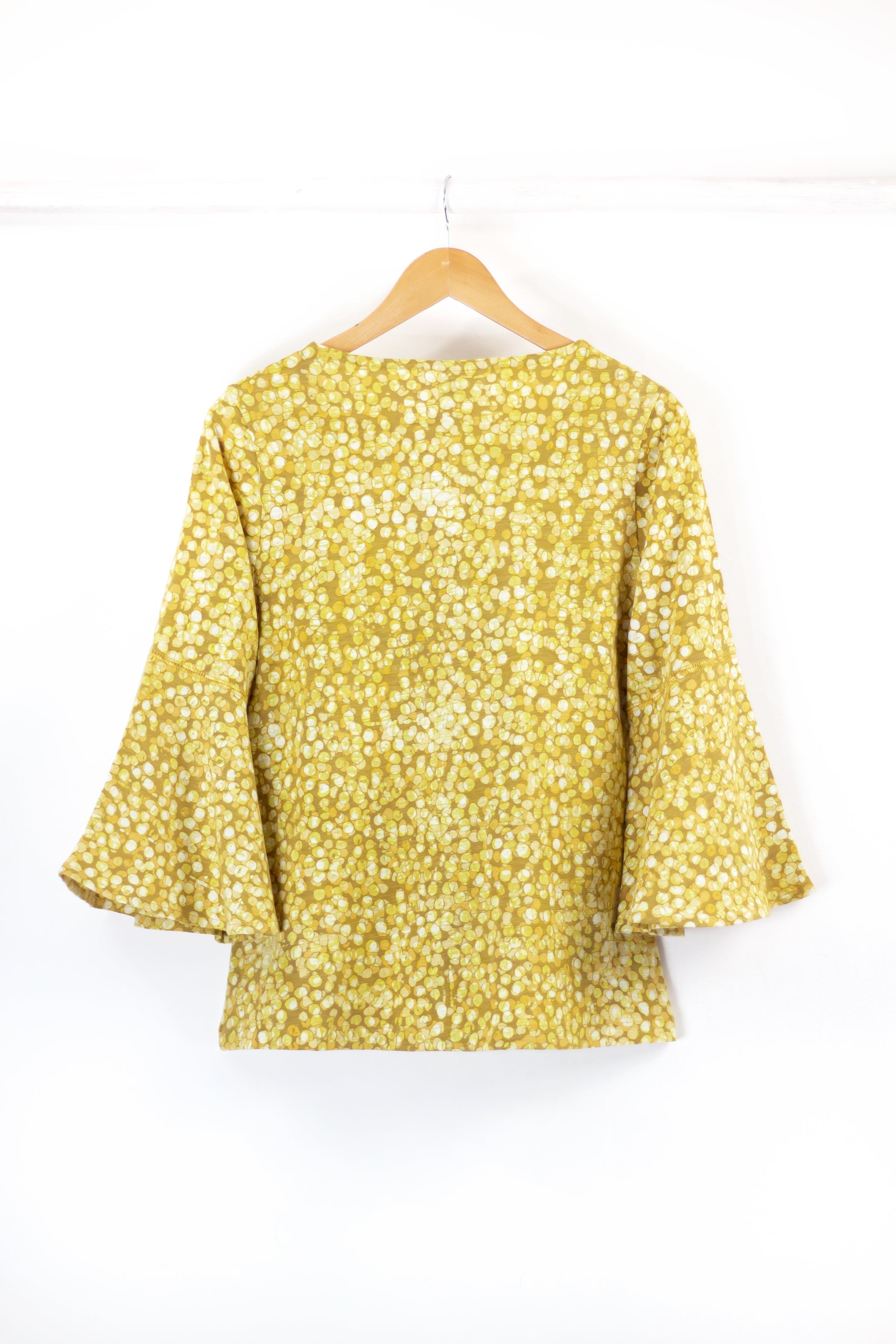 Flare Sleeve Top - Particulars Golden