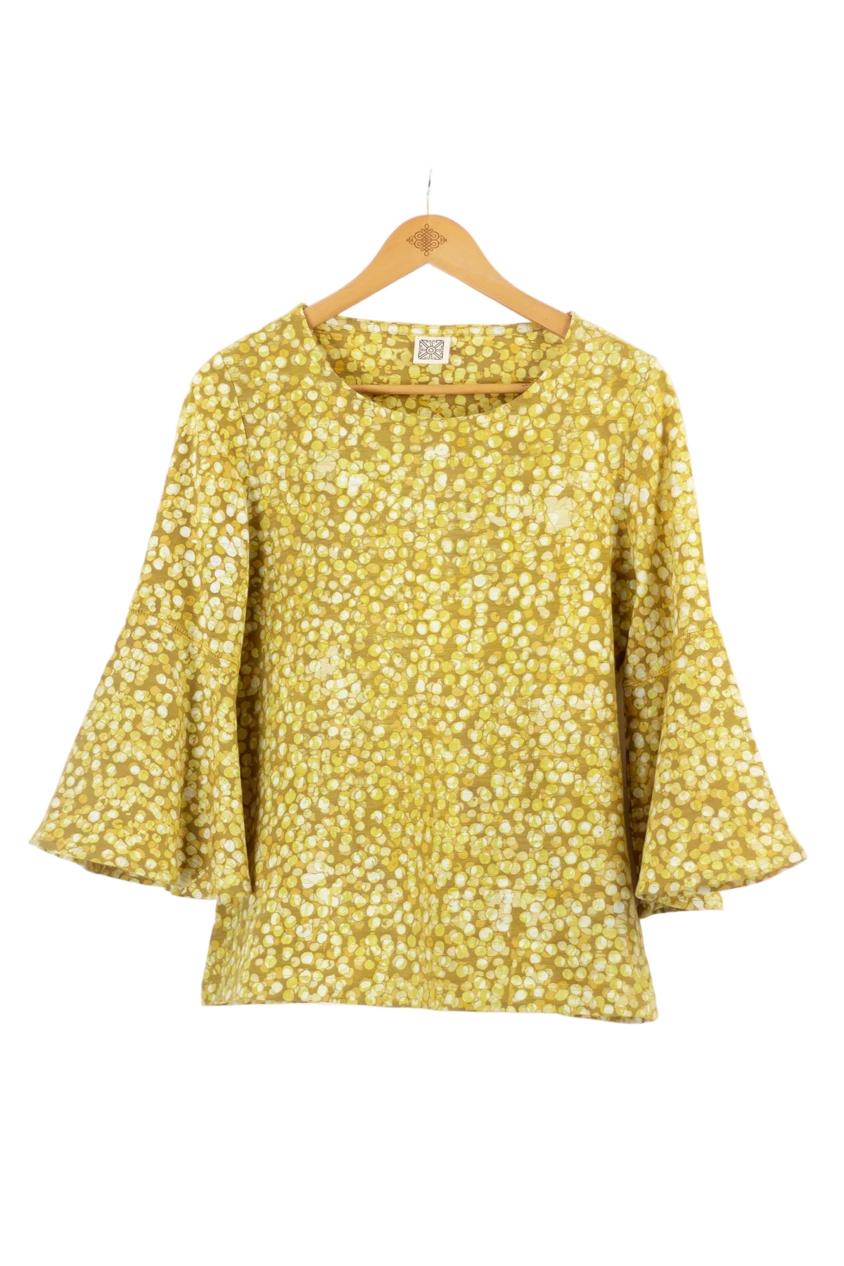 Flare Sleeve Top - Particulars Gold