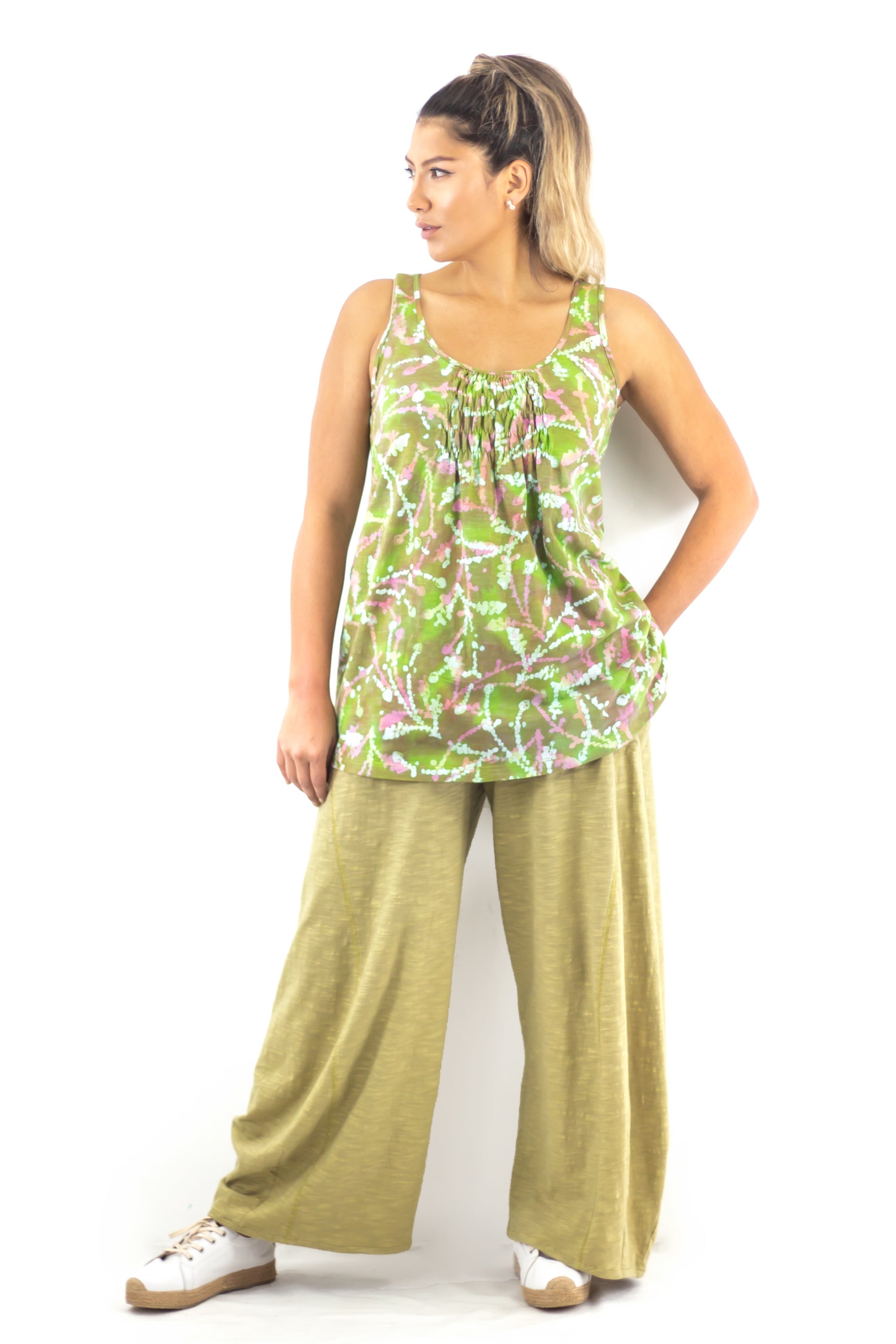 Ellie Top - Sprigs MultiVerdi