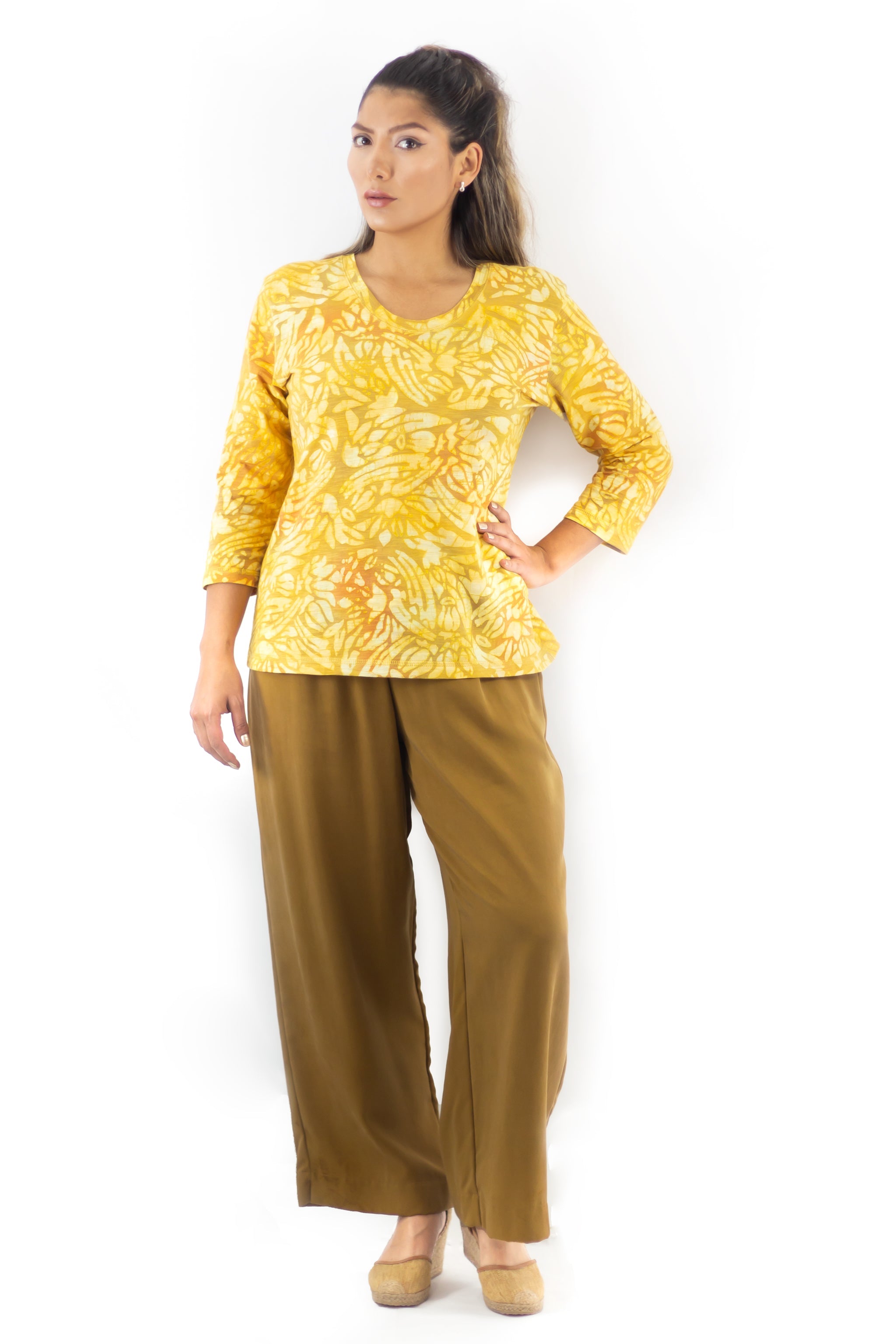 A-Line Tee - Rush Golden