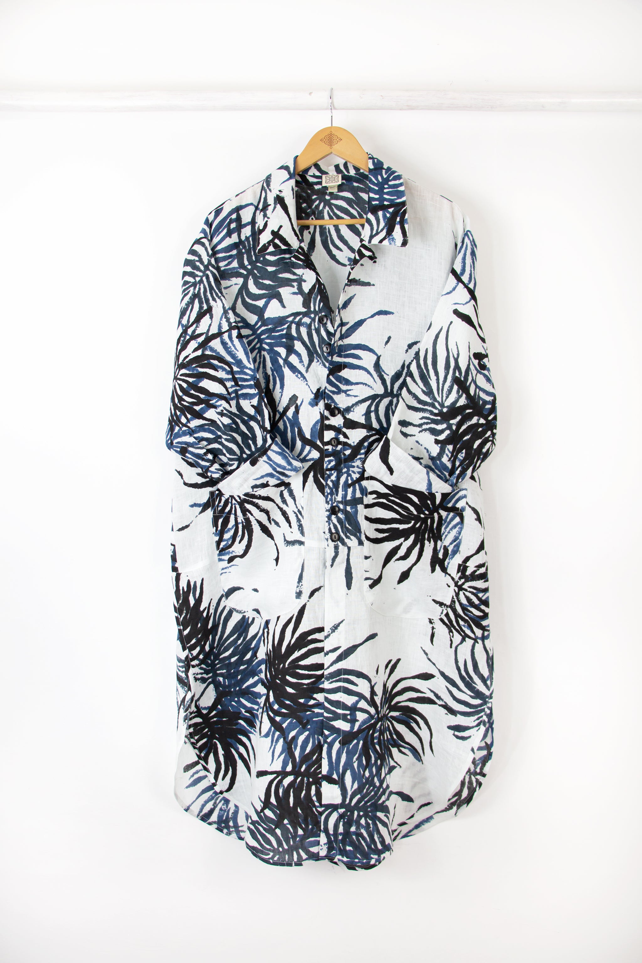 Big Beach Cover-Up 1124L - Sea Fern