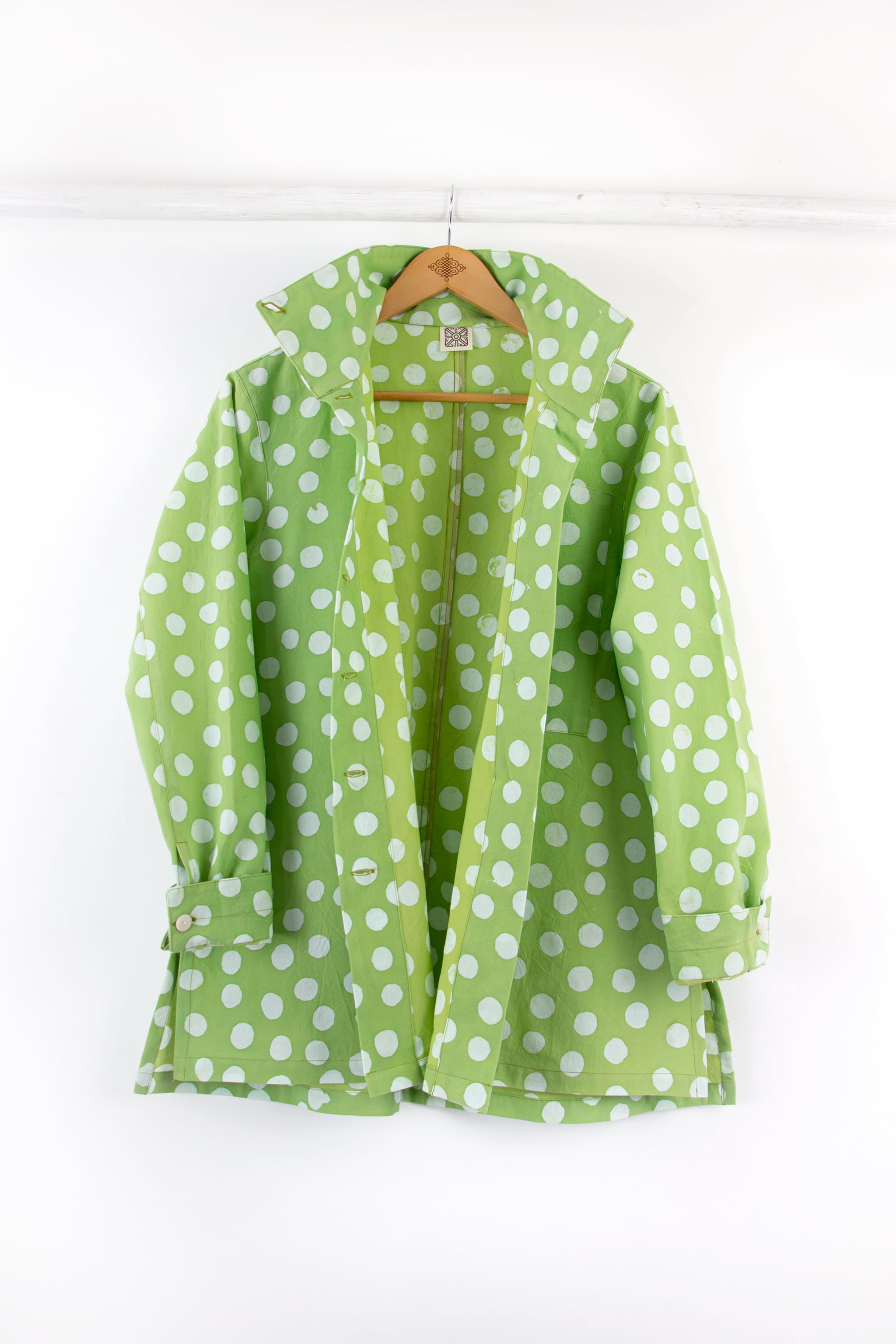 Hi-Collar Shirt 1182 - Effervescence Lime