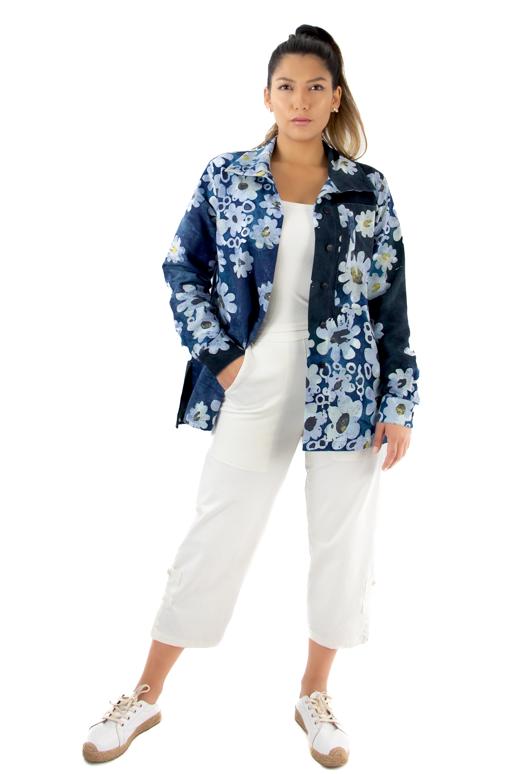 Hi-Collar Shirt - AFloat - Indi -1182