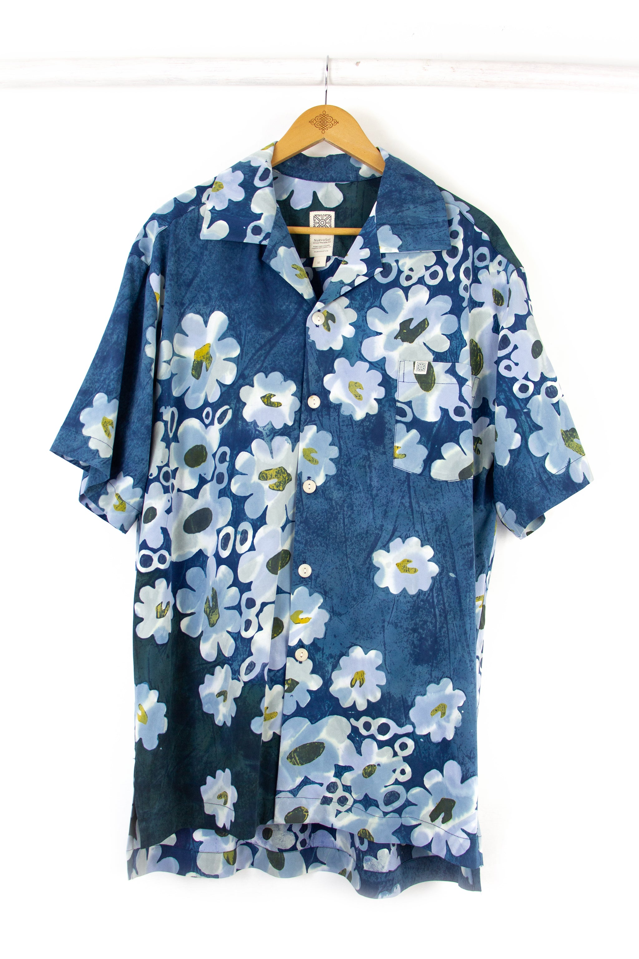 Men's Hand Painted Resort Shirt - Afloat