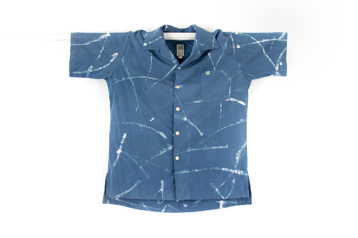 Men's Hand Painted Resort Shirt - Collide