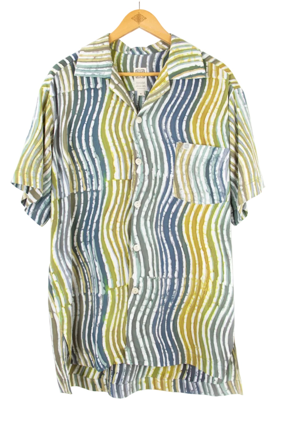 Men's Hand Painted Resort Shirt - Rumors