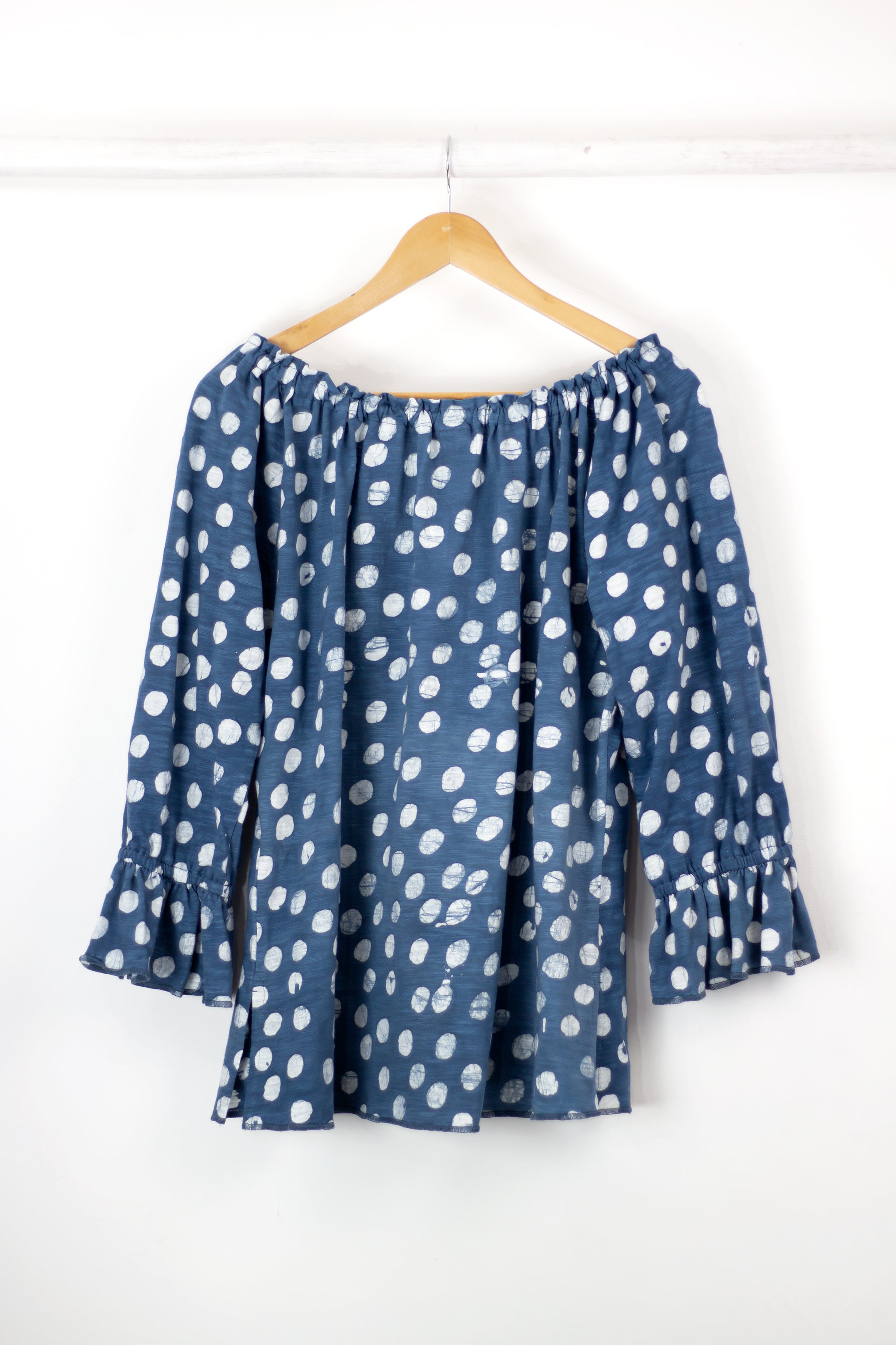 Peasant Blouse J139 - Effervescence Pale Indi