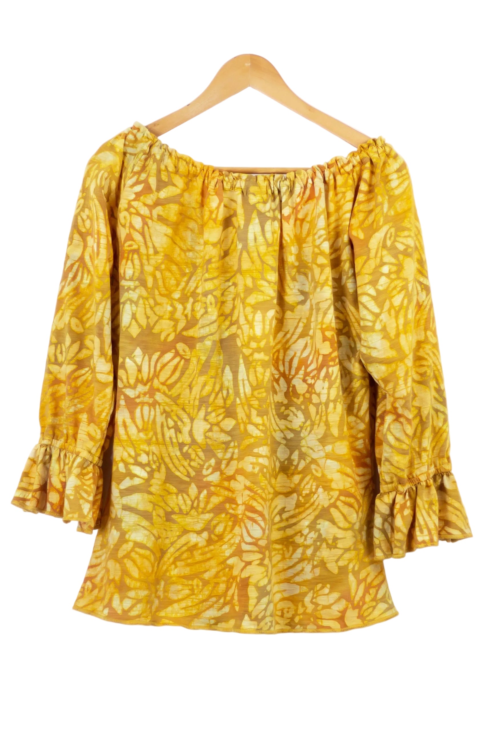 Peasant Top - Rush Gold