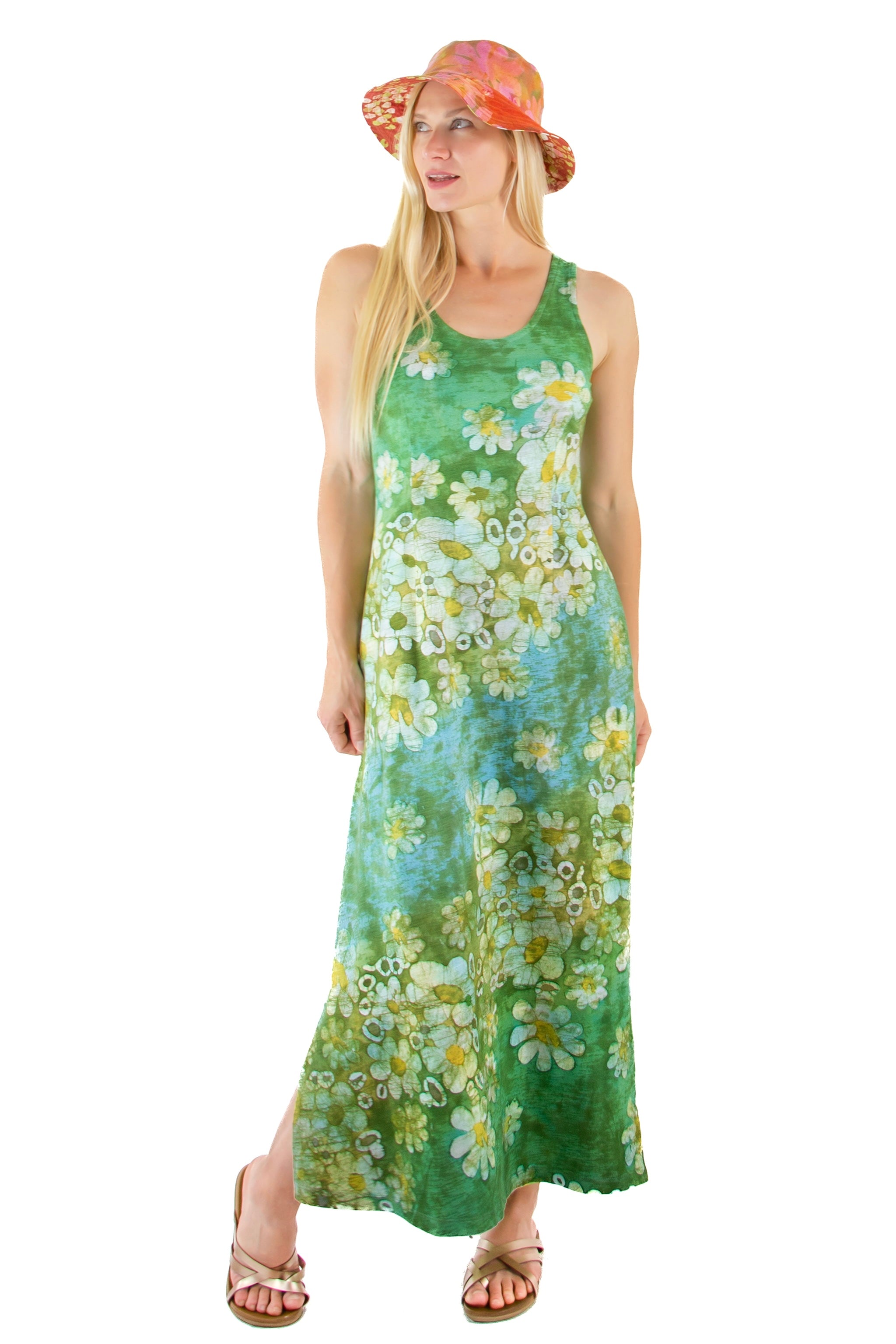 Tank Dress Long - AFloat - Garden