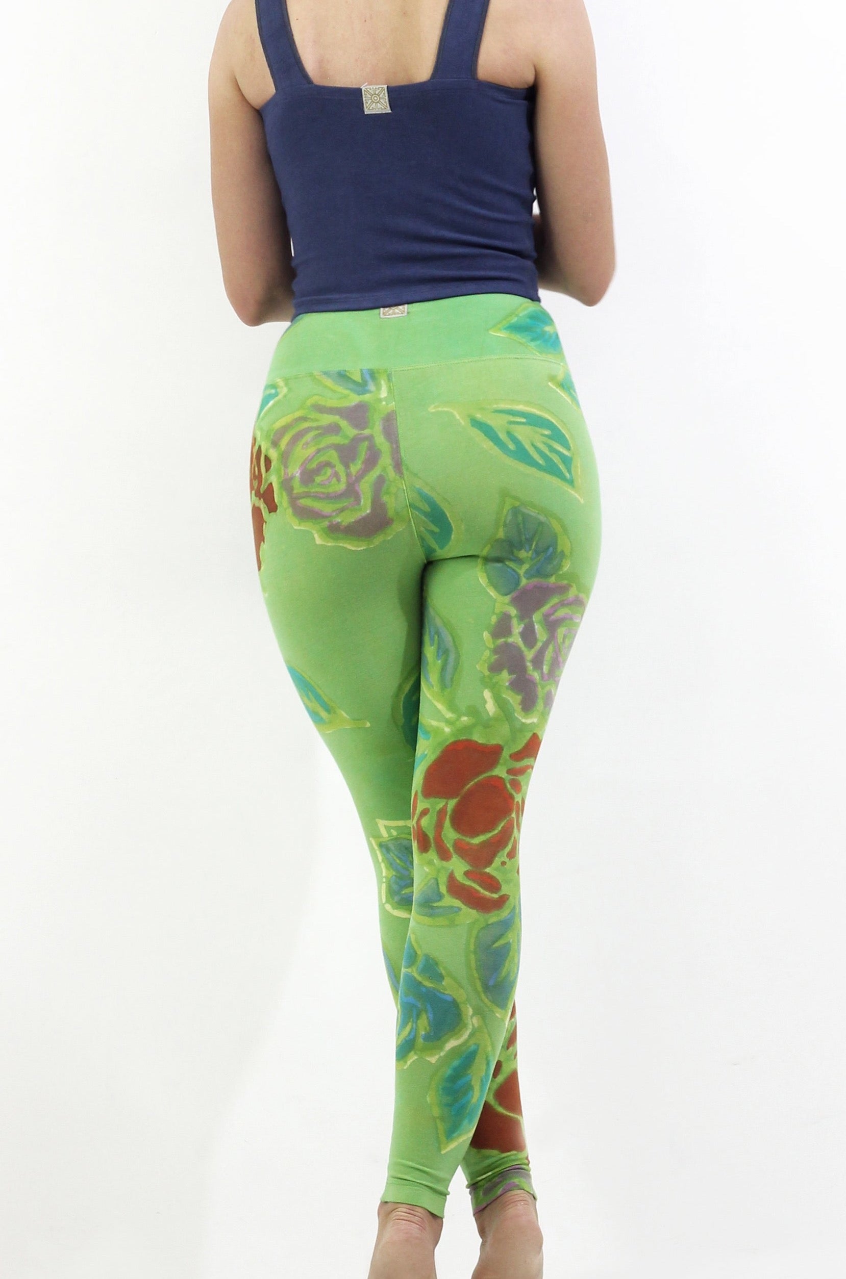 Hand Painted Leggings or Crops - Royal Wedding