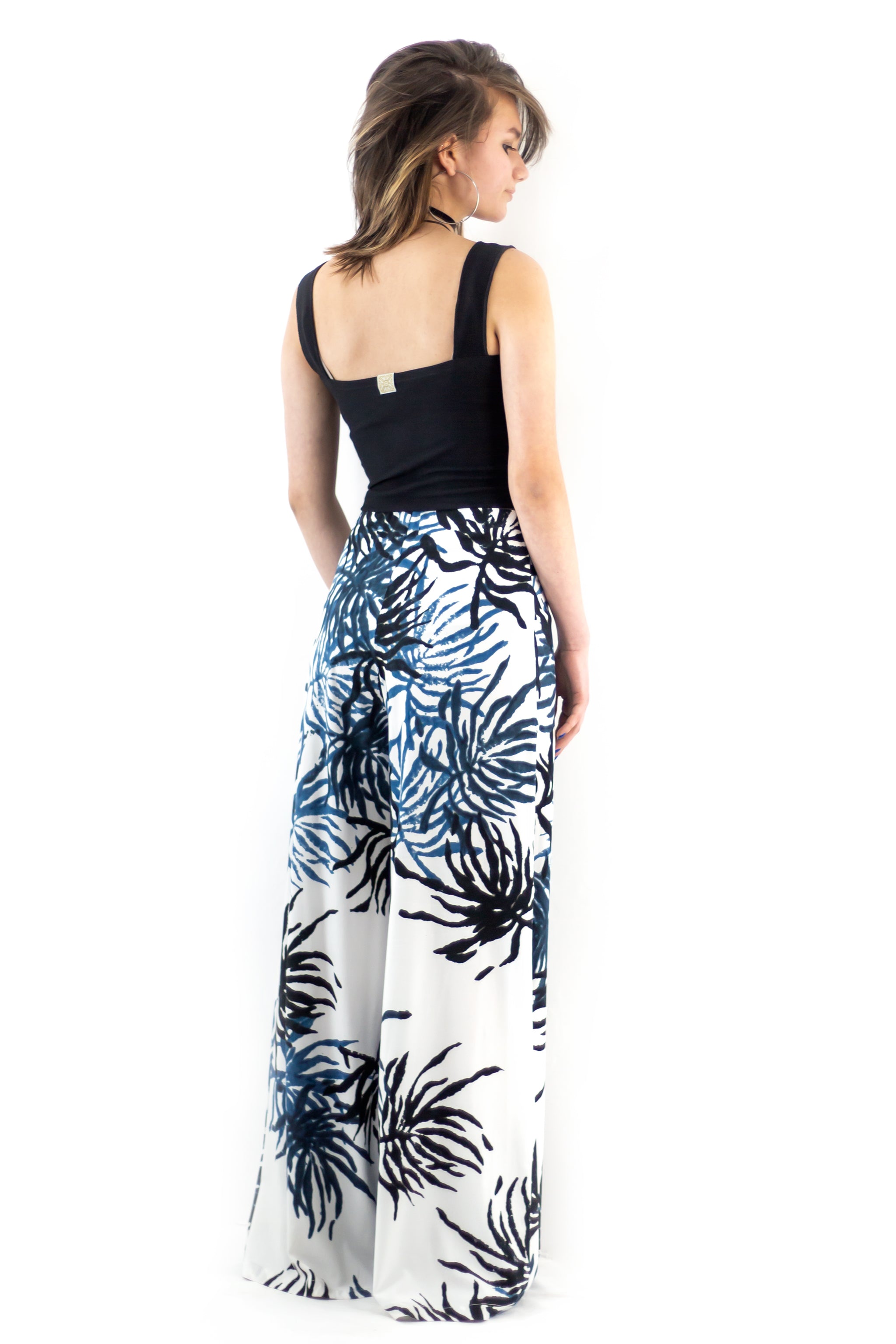 Palazzo Pants - Sea Fern