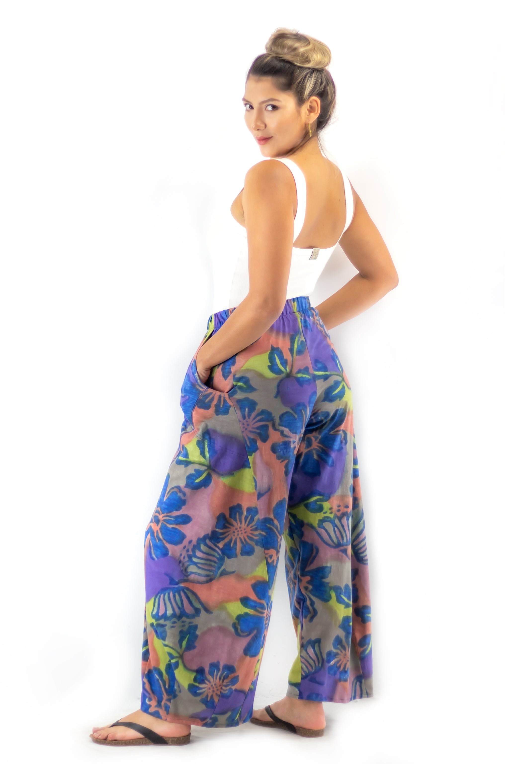 Divided Pants - Petuni Royal