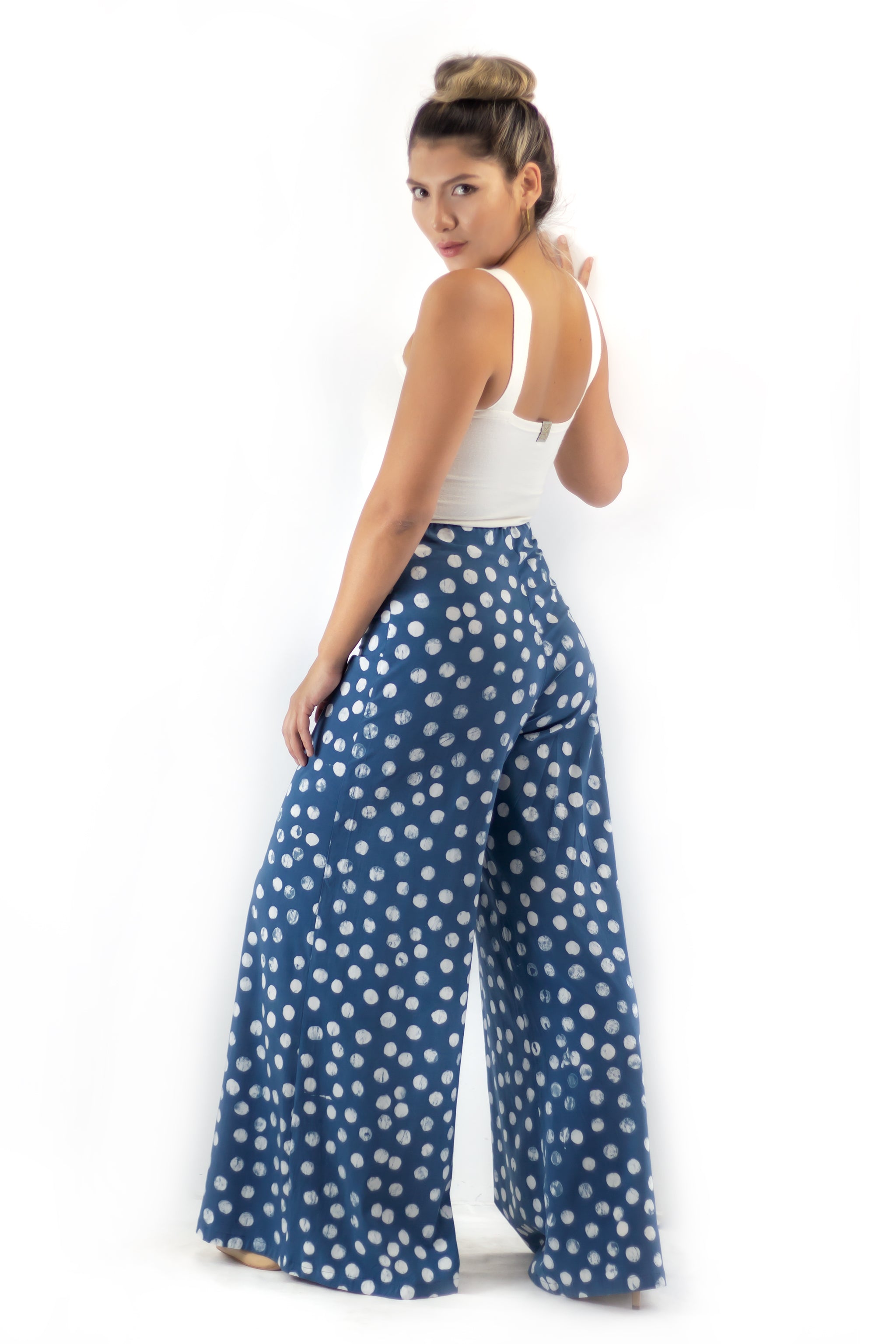 Palazzo Pants - Effervescence Pale Indi